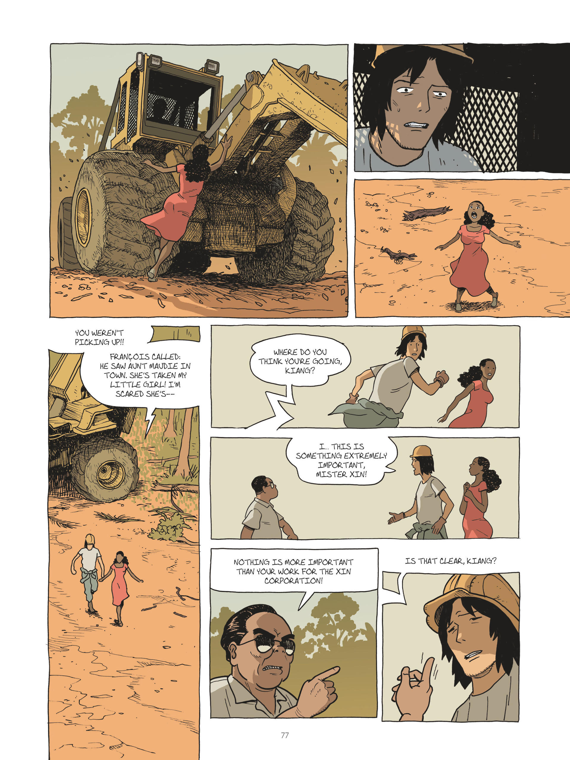 Read online Zidrou-Beuchot's African Trilogy comic -  Issue # TPB 3 - 77