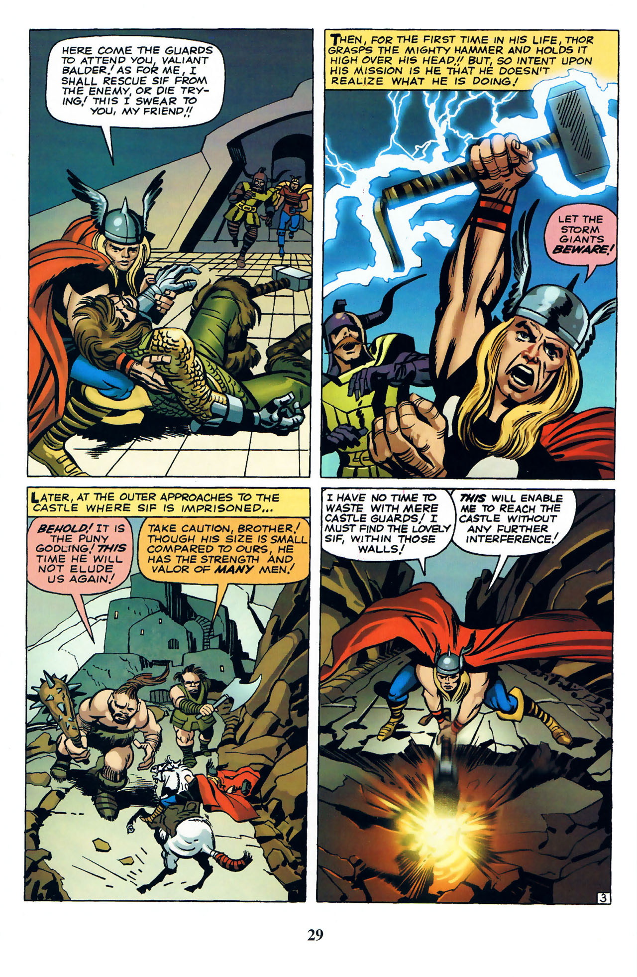 Read online Thor: Tales of Asgard by Stan Lee & Jack Kirby comic -  Issue #1 - 31
