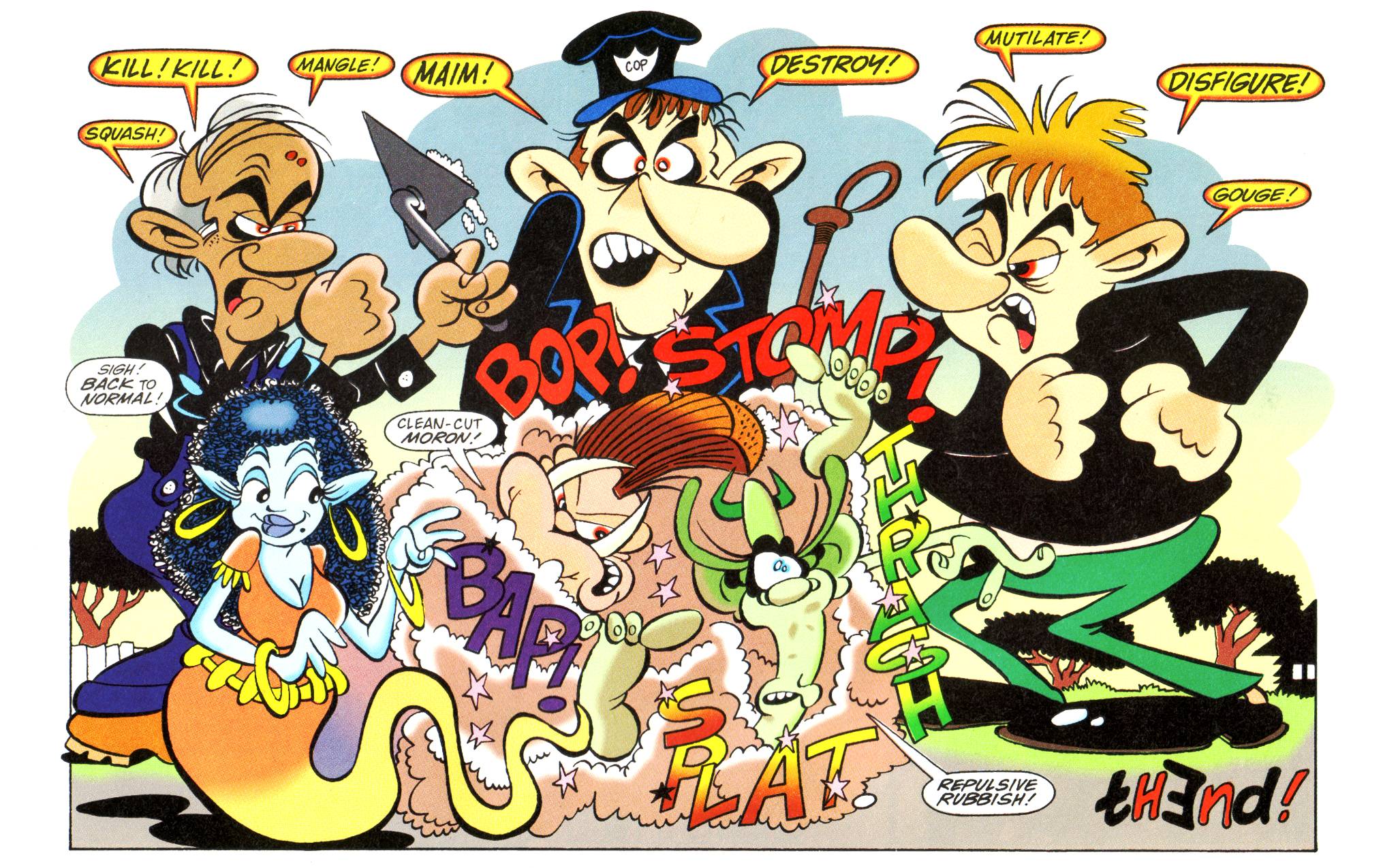 Read online Boof And The Bruise Crew comic -  Issue #3 - 13