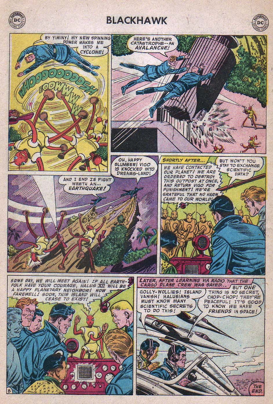 Read online Blackhawk (1957) comic -  Issue #126 - 10