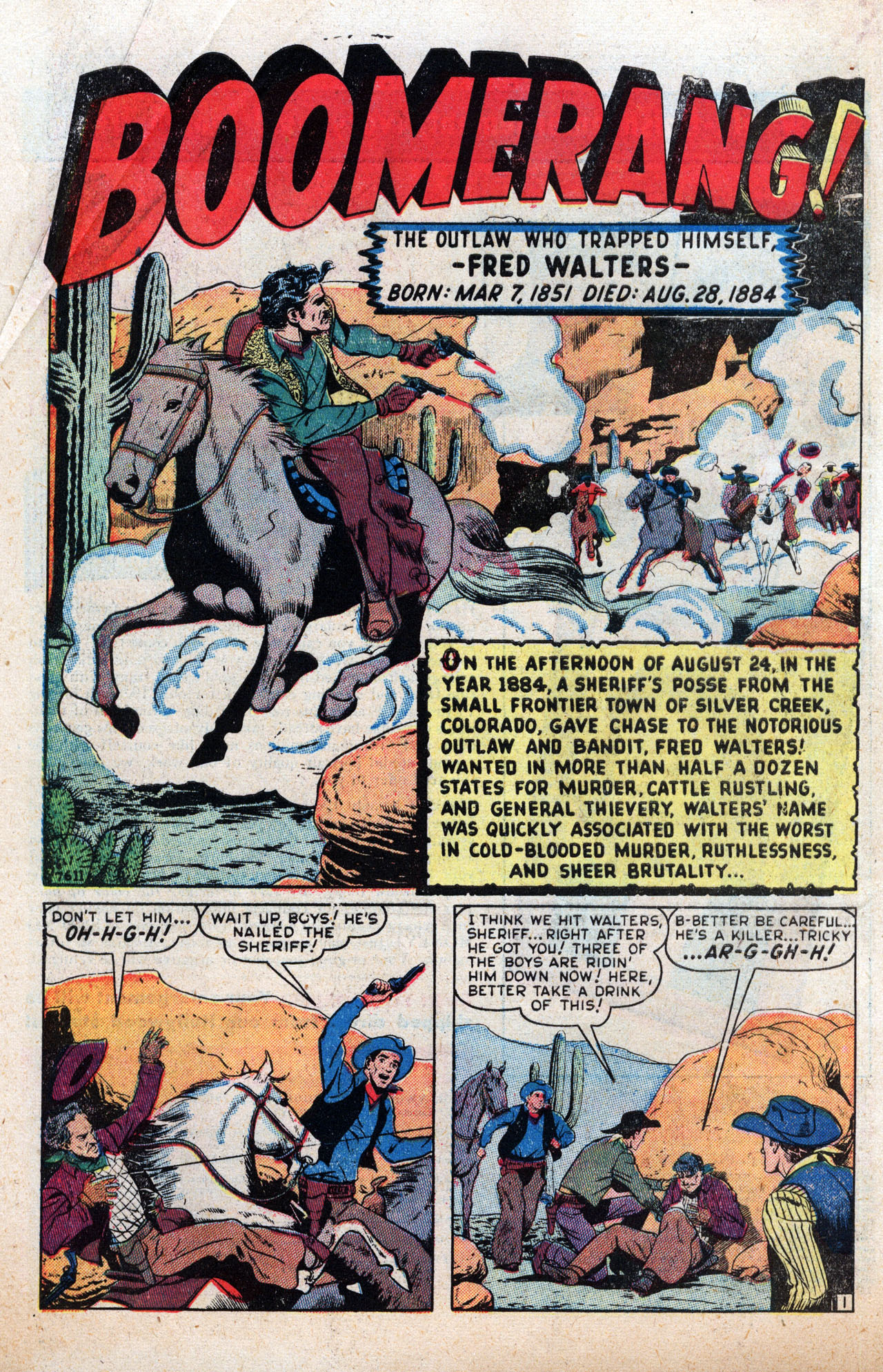 Read online Two Gun Western (1950) comic -  Issue #5 - 28