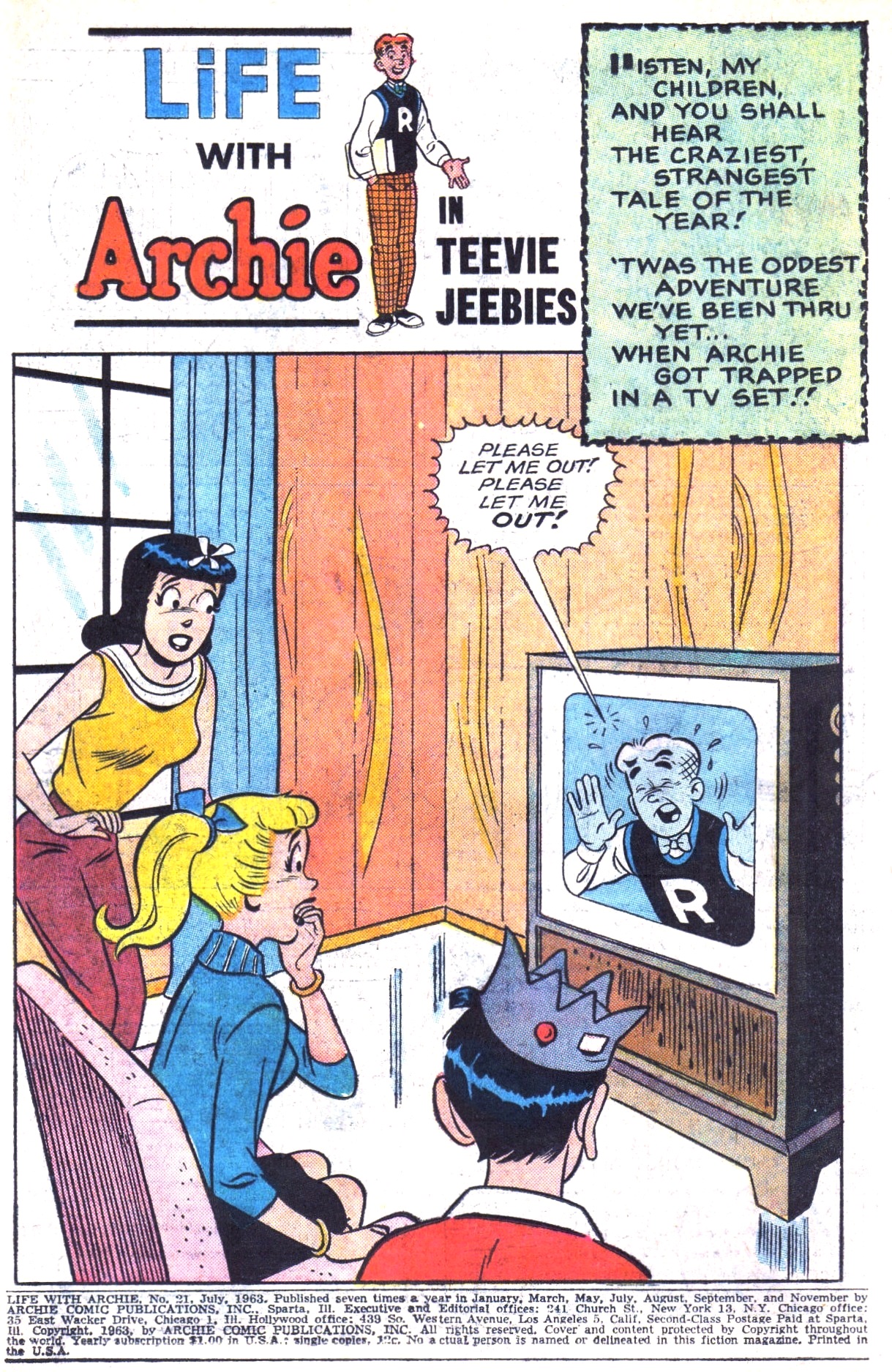 Read online Life With Archie (1958) comic -  Issue #21 - 3