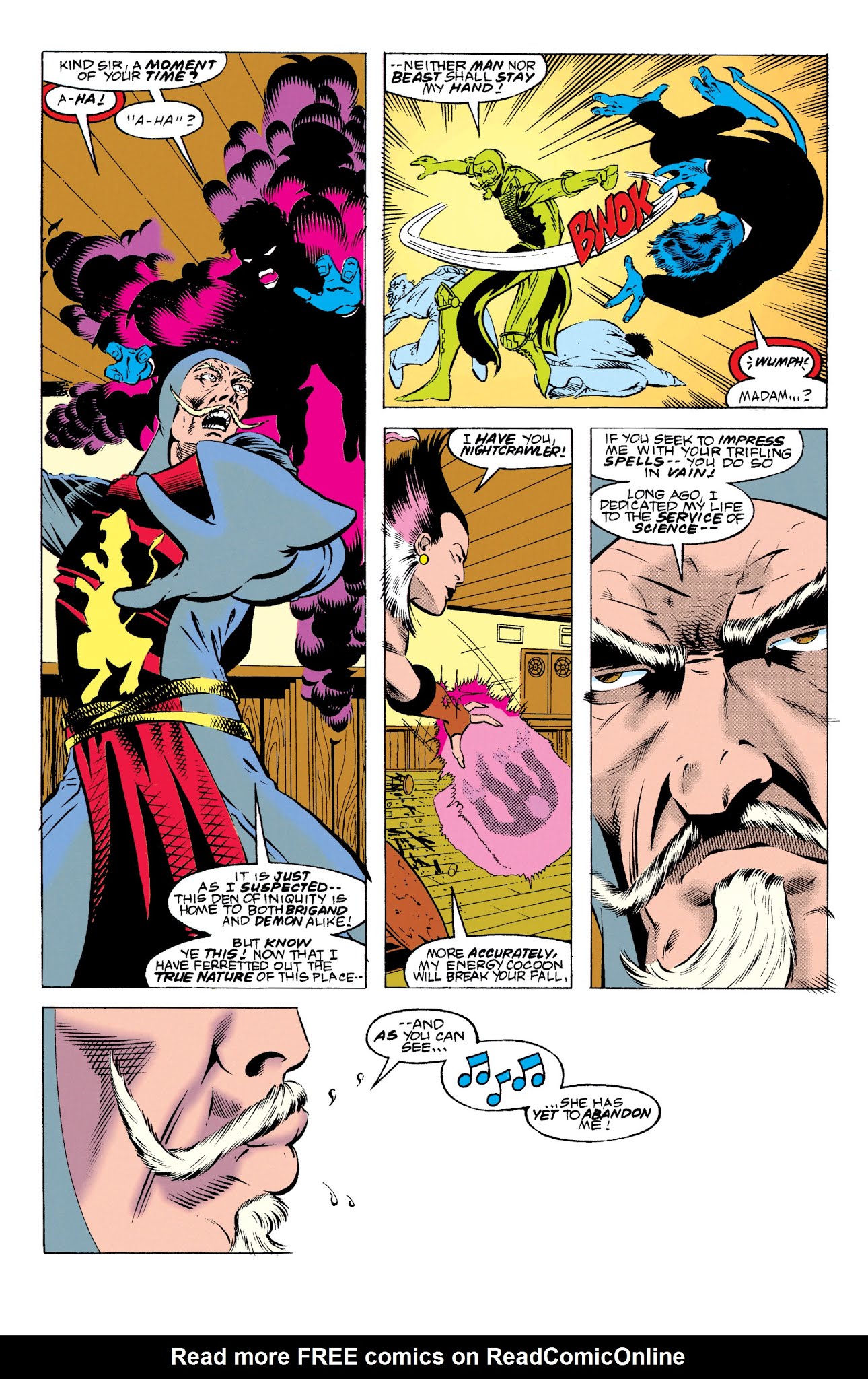 Read online Excalibur Visionaries: Alan Davis comic -  Issue # TPB 3 (Part 1) - 37