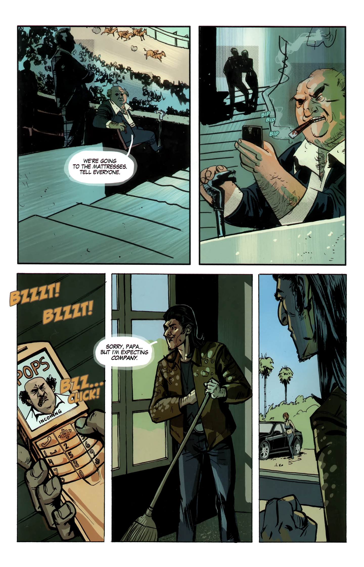 Read online Blue Estate comic -  Issue #10 - 17