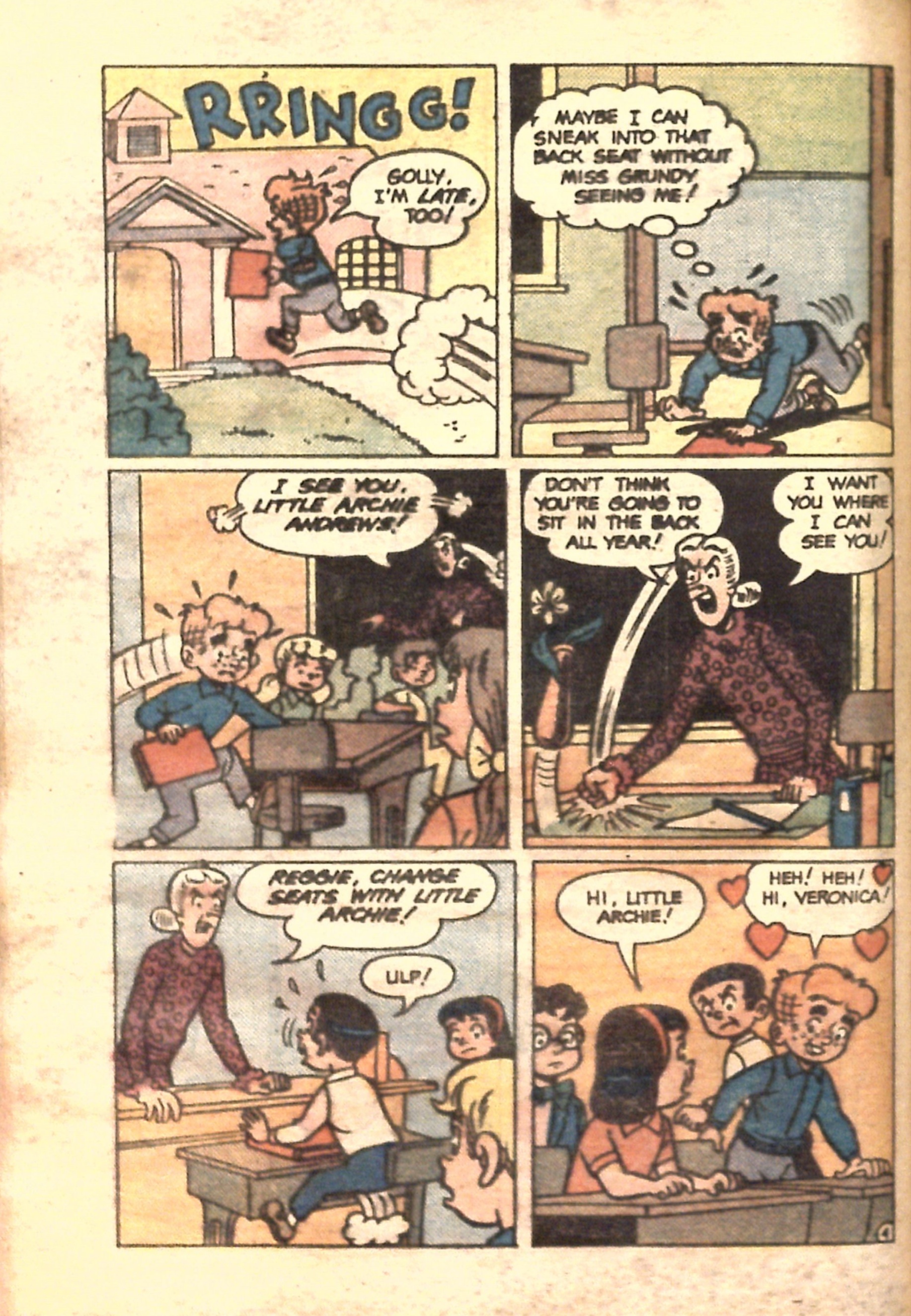 Read online Archie...Archie Andrews, Where Are You? Digest Magazine comic -  Issue #16 - 100