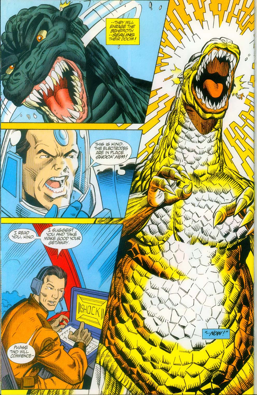 Read online Godzilla (1995) comic -  Issue #14 - 25