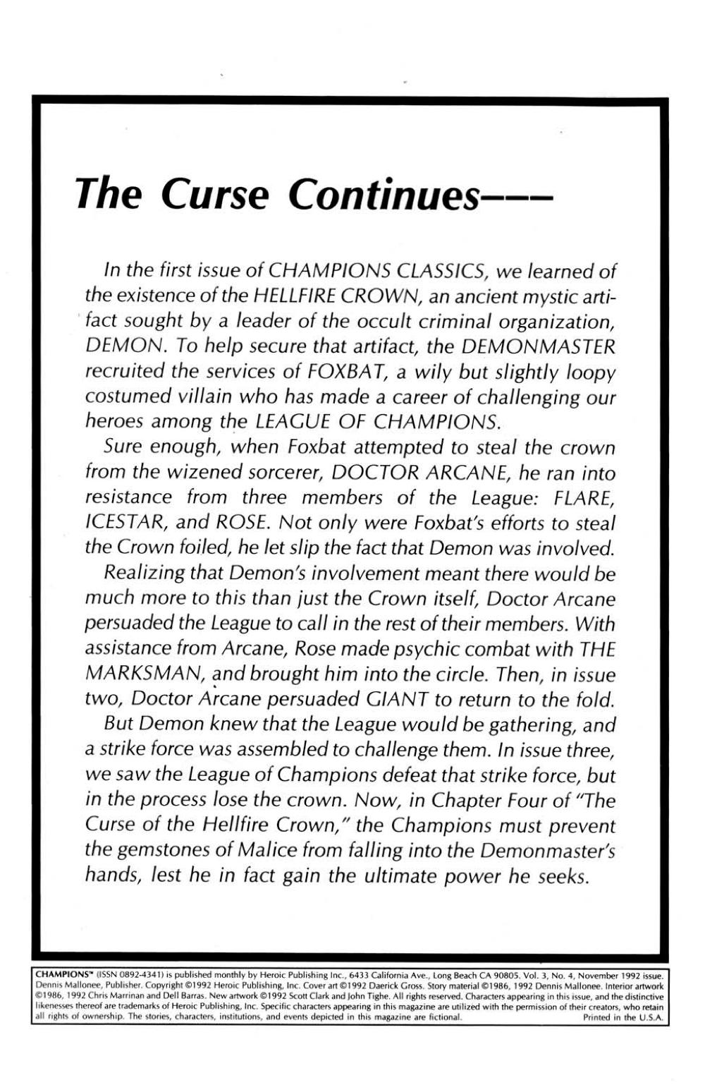 Read online Champions Classics comic -  Issue #4 - 2