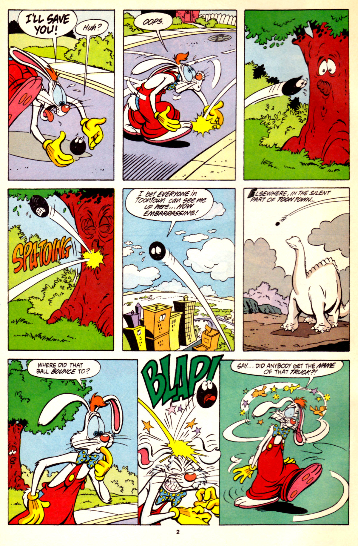 Read online Roger Rabbit's Toontown comic -  Issue #2 - 3