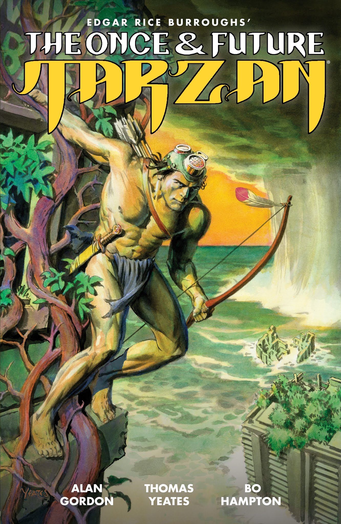 Read online The Once and Future Tarzan comic -  Issue # TPB - 1