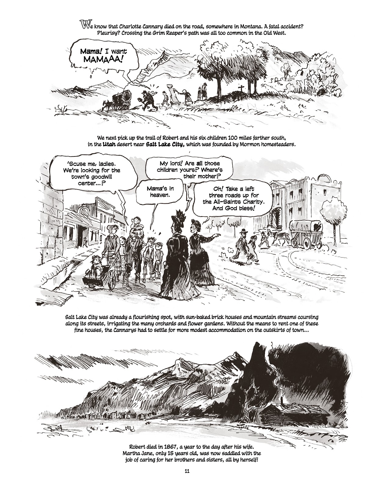 Calamity Jane: The Calamitous Life of Martha Jane Cannary issue TPB (Part 1) - Page 12