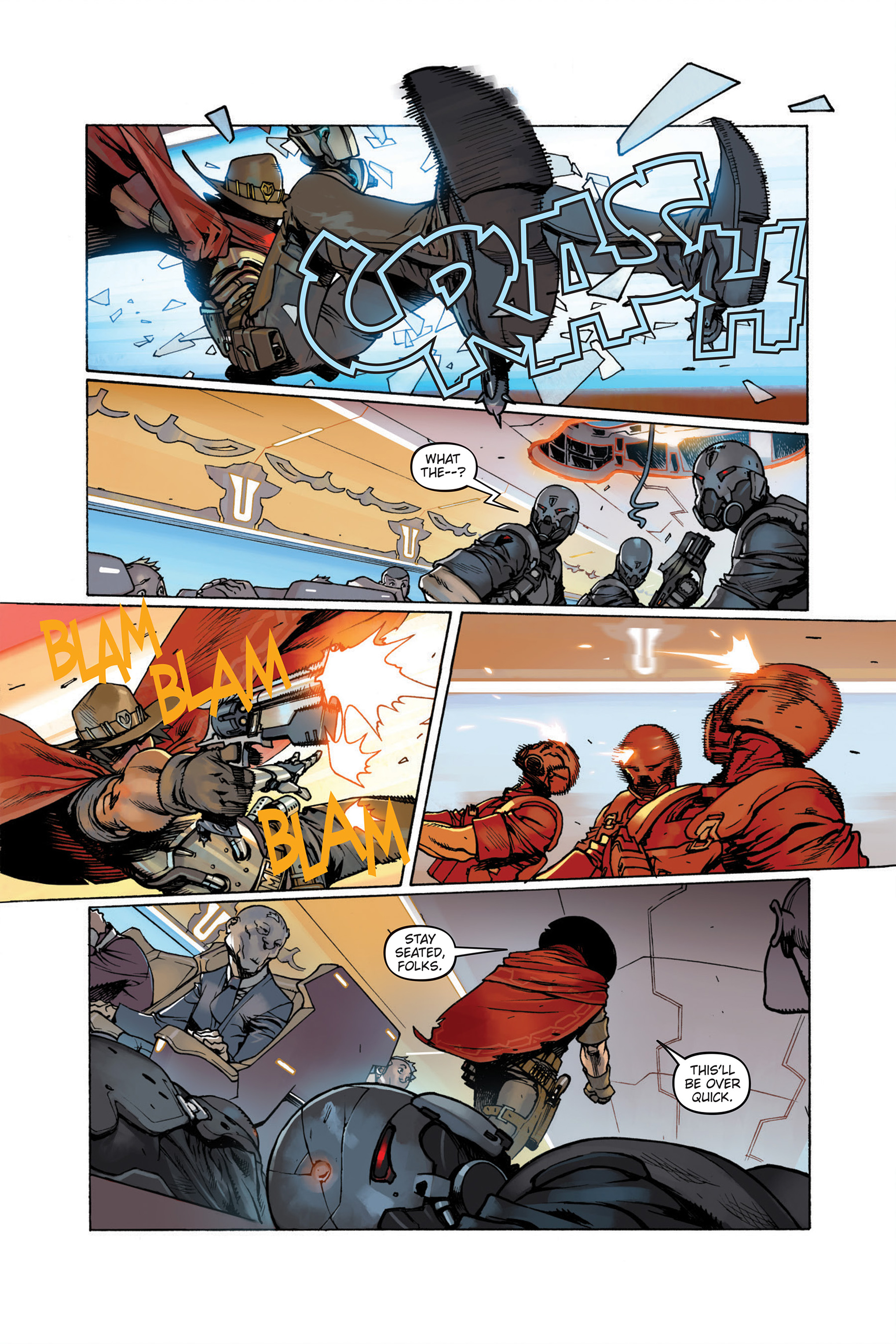 Read online Overwatch comic -  Issue #1 - 5