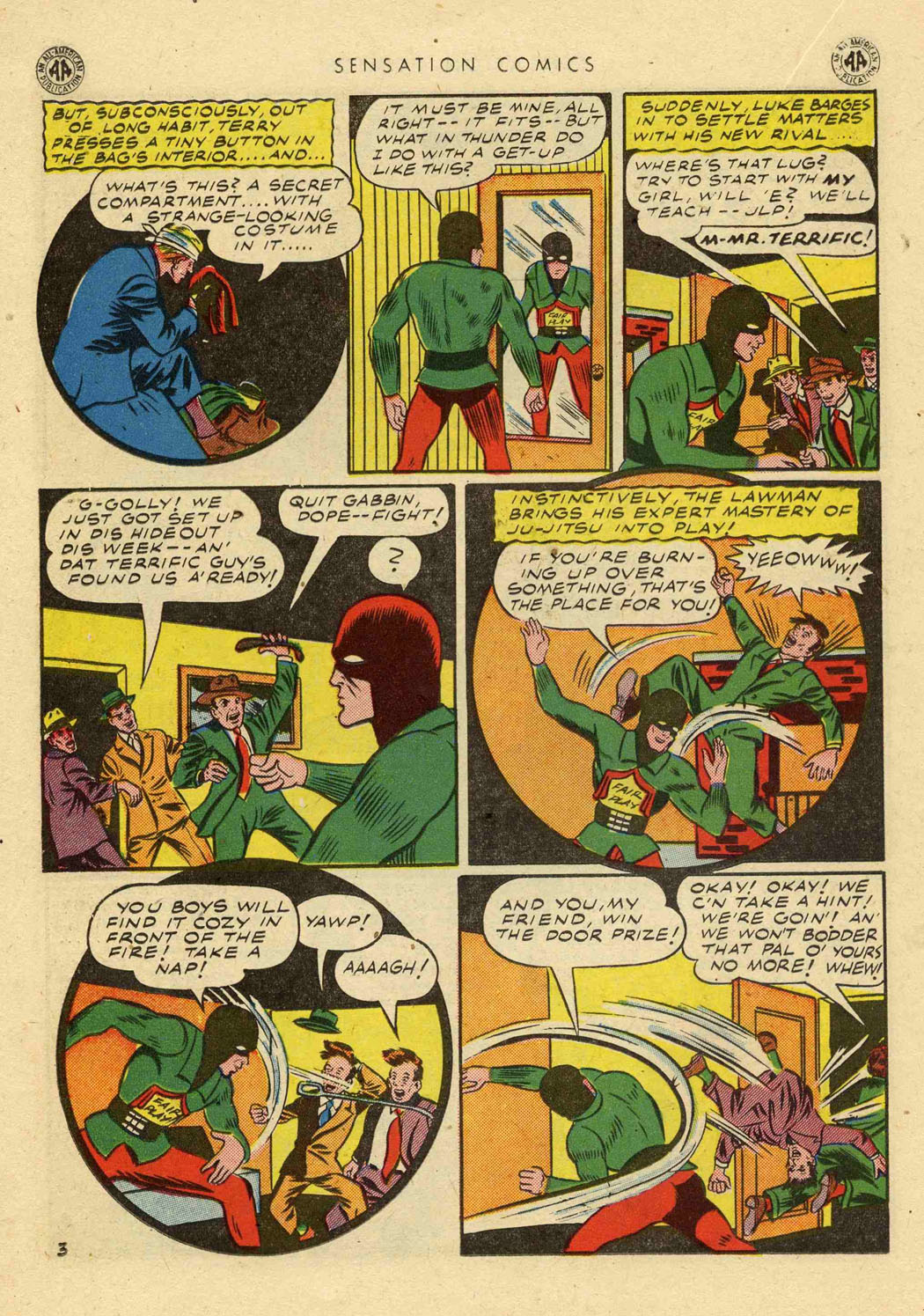 Read online Sensation (Mystery) Comics comic -  Issue #39 - 32