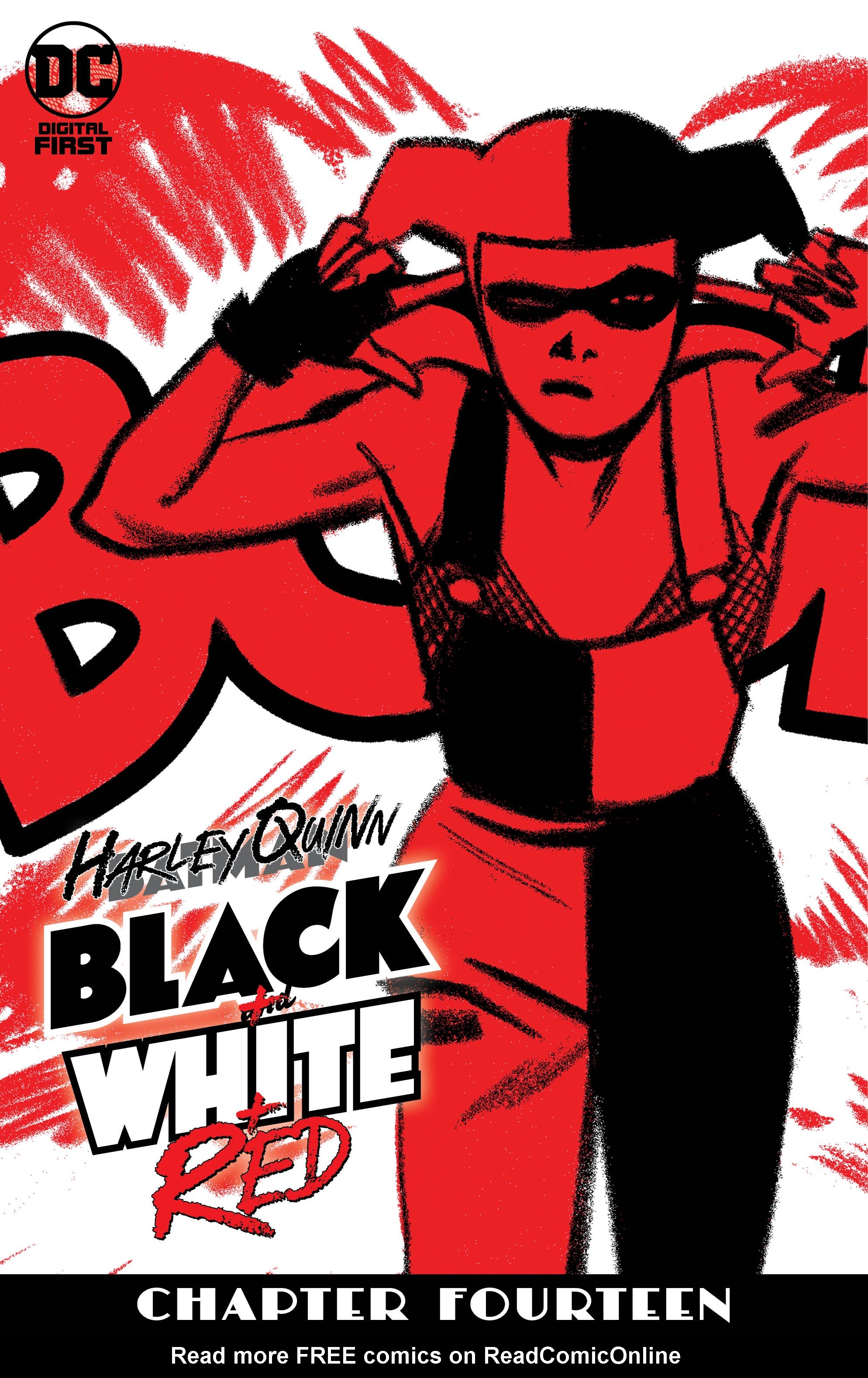 Read online Harley Quinn Black   White   Red comic -  Issue #14 - 2