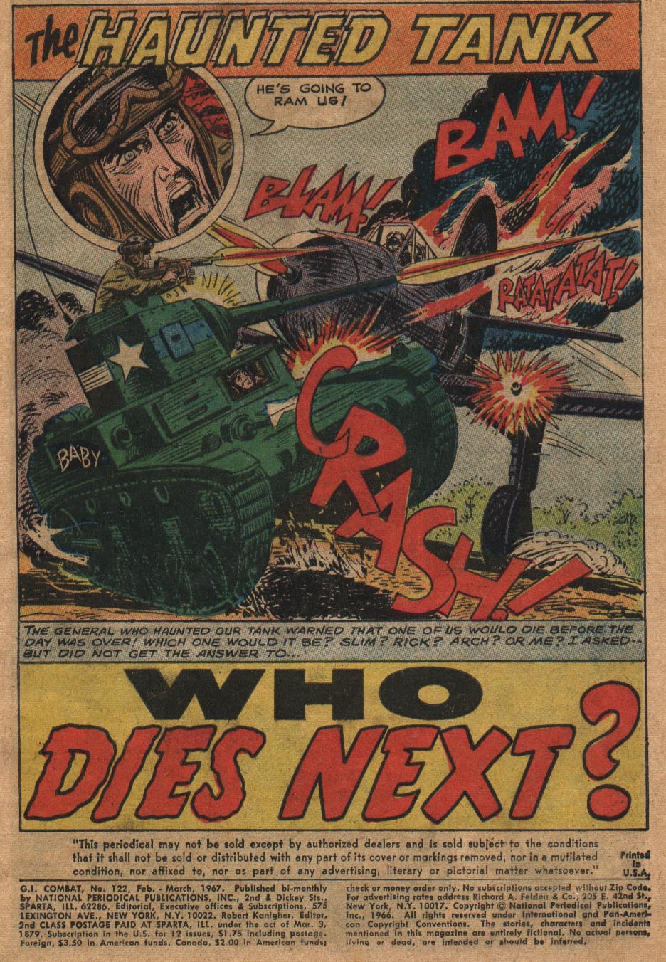 Read online G.I. Combat (1952) comic -  Issue #122 - 2