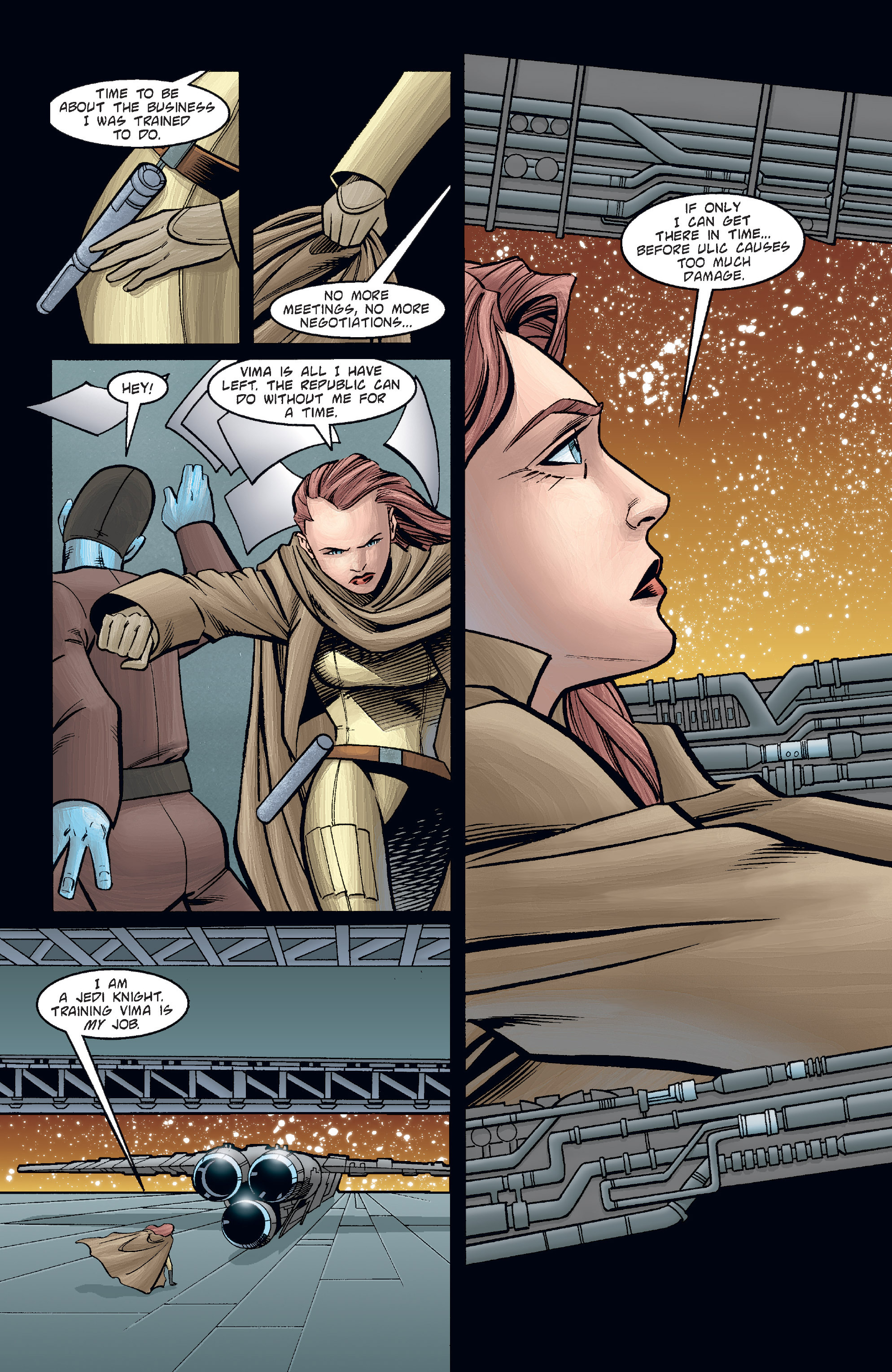 Read online Star Wars: Tales of the Jedi - Redemption comic -  Issue #4 - 24