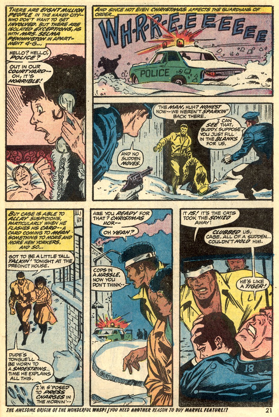 Read online Hero for Hire comic -  Issue #7 - 16