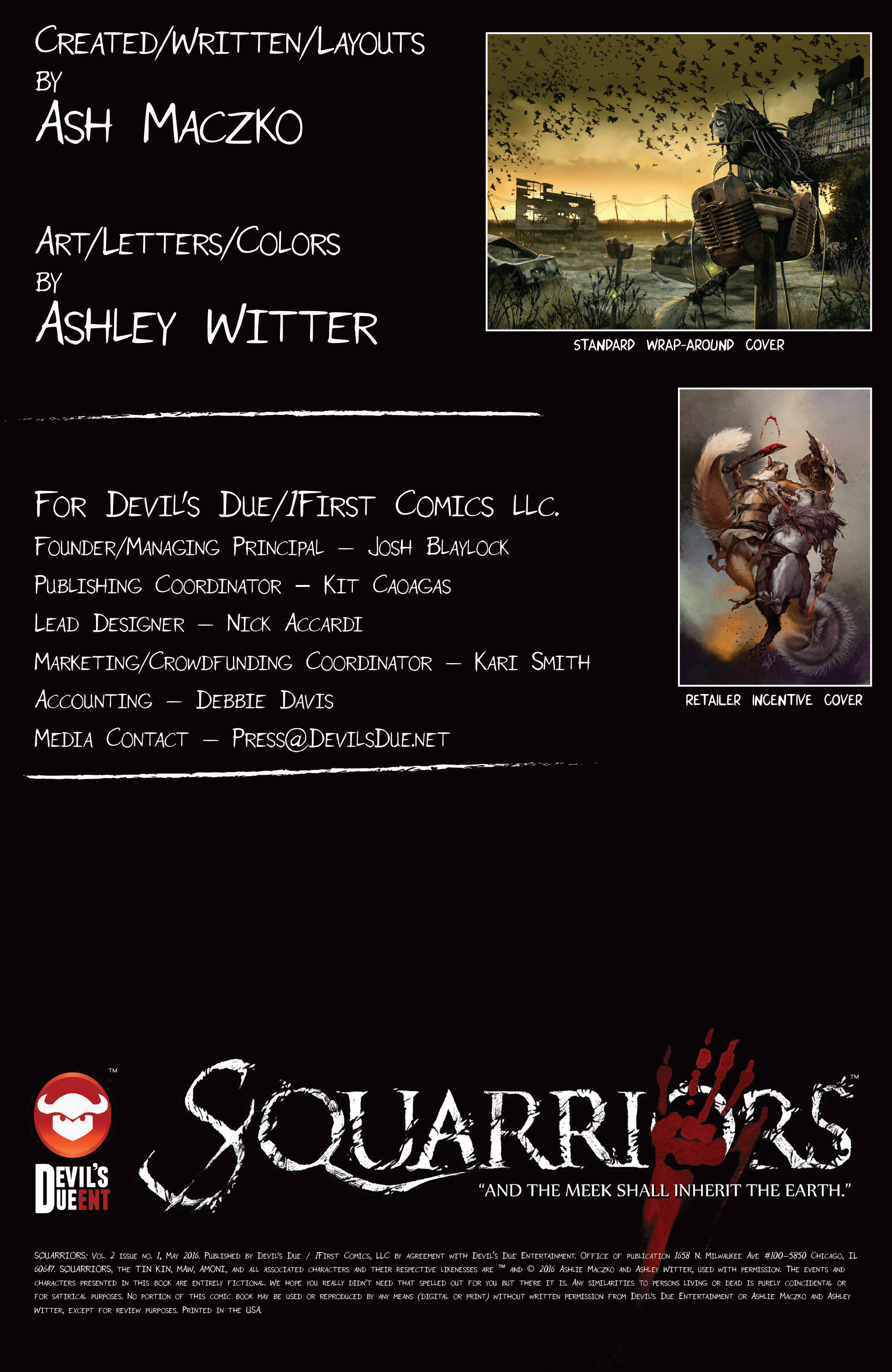 Read online Squarriors (2016) comic -  Issue #1 - 2