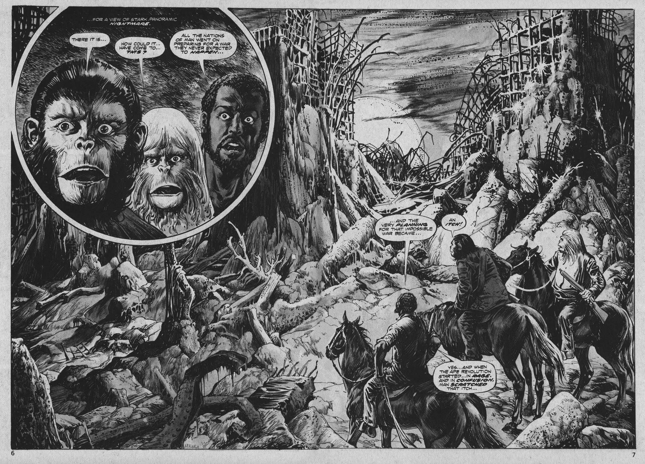 Read online Planet of the Apes comic -  Issue #24 - 6