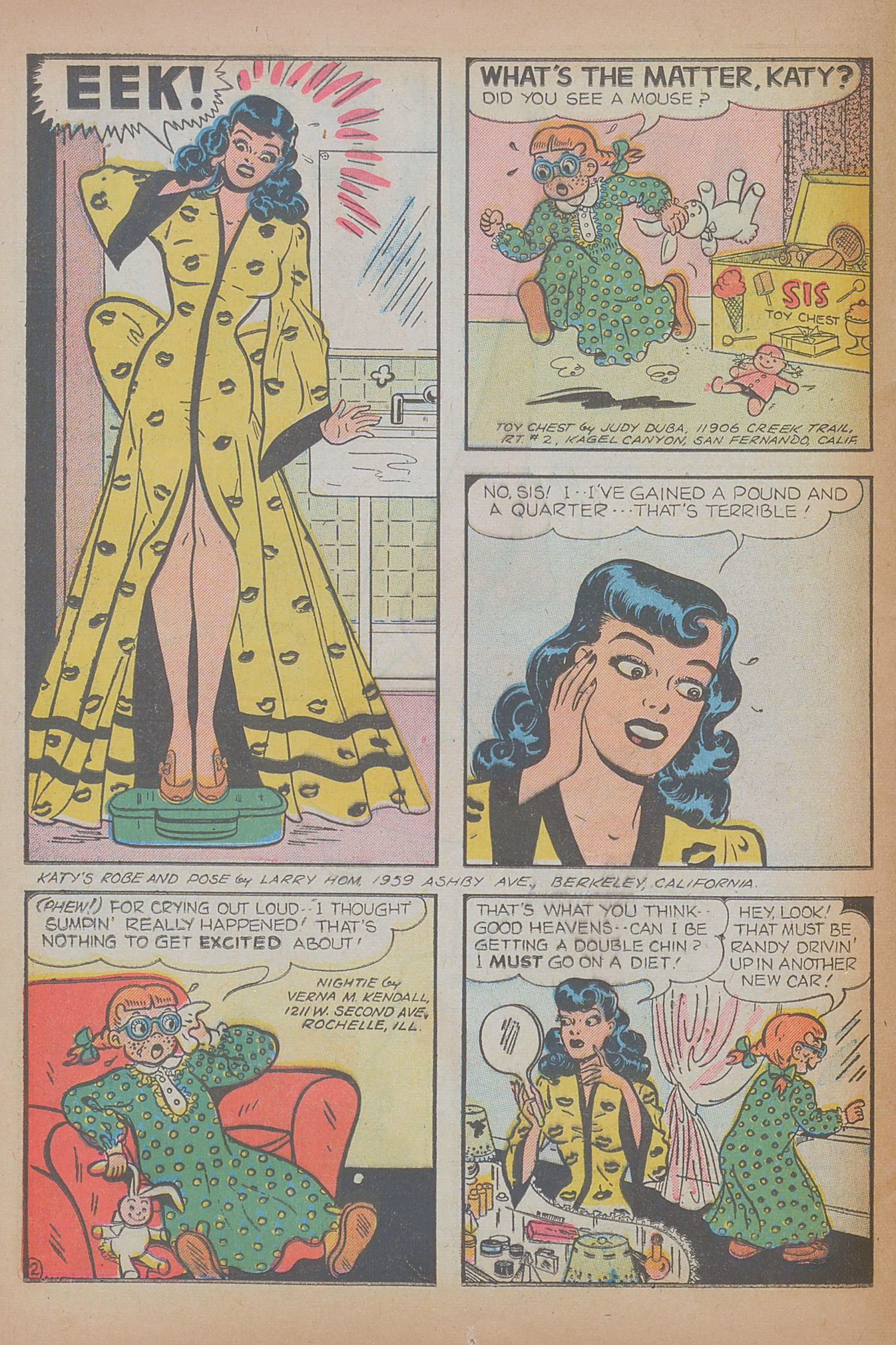 Read online Katy Keene (1949) comic -  Issue #4 - 12