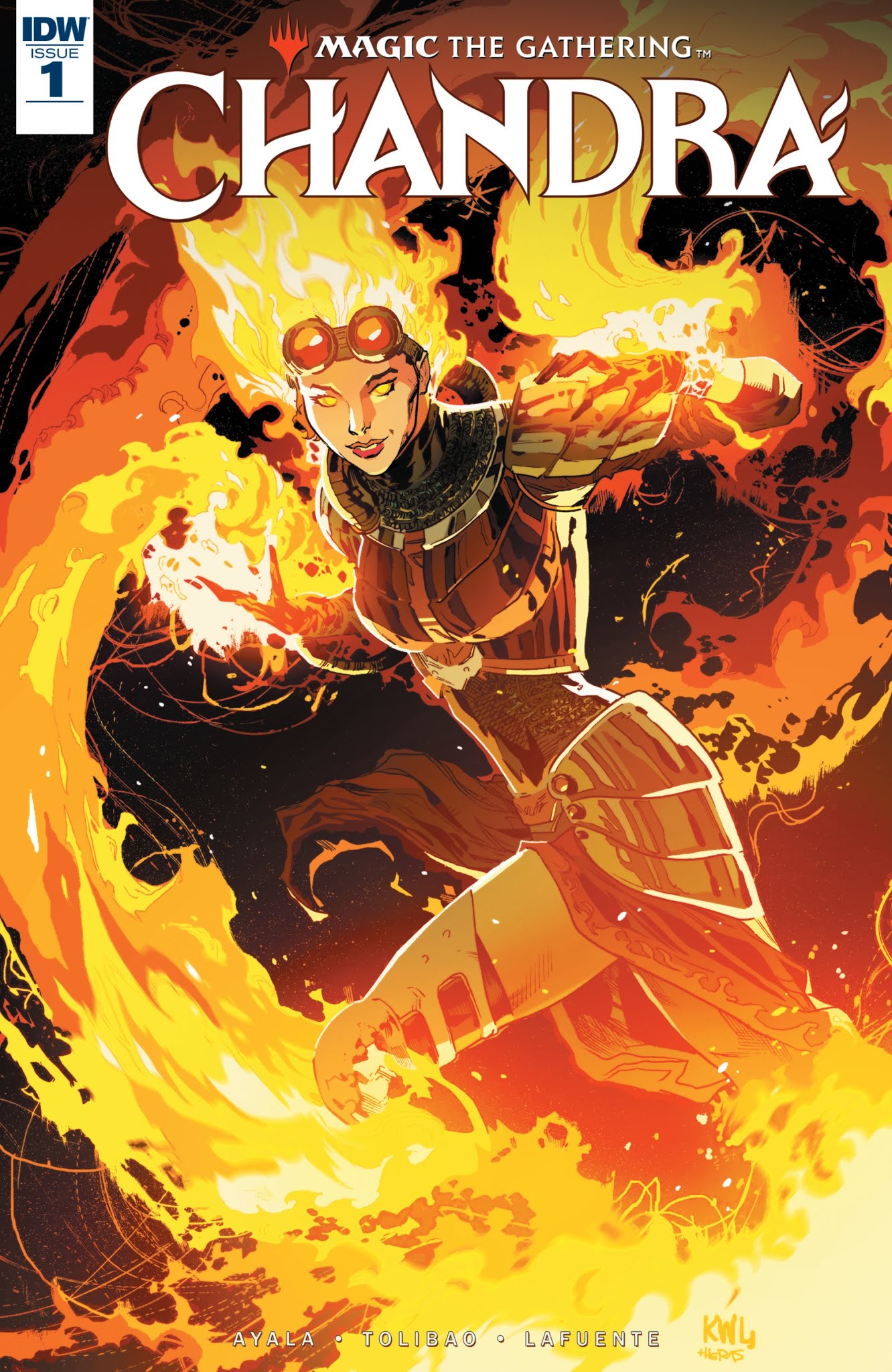 Read online Magic: The Gathering: Chandra comic -  Issue #1 - 1