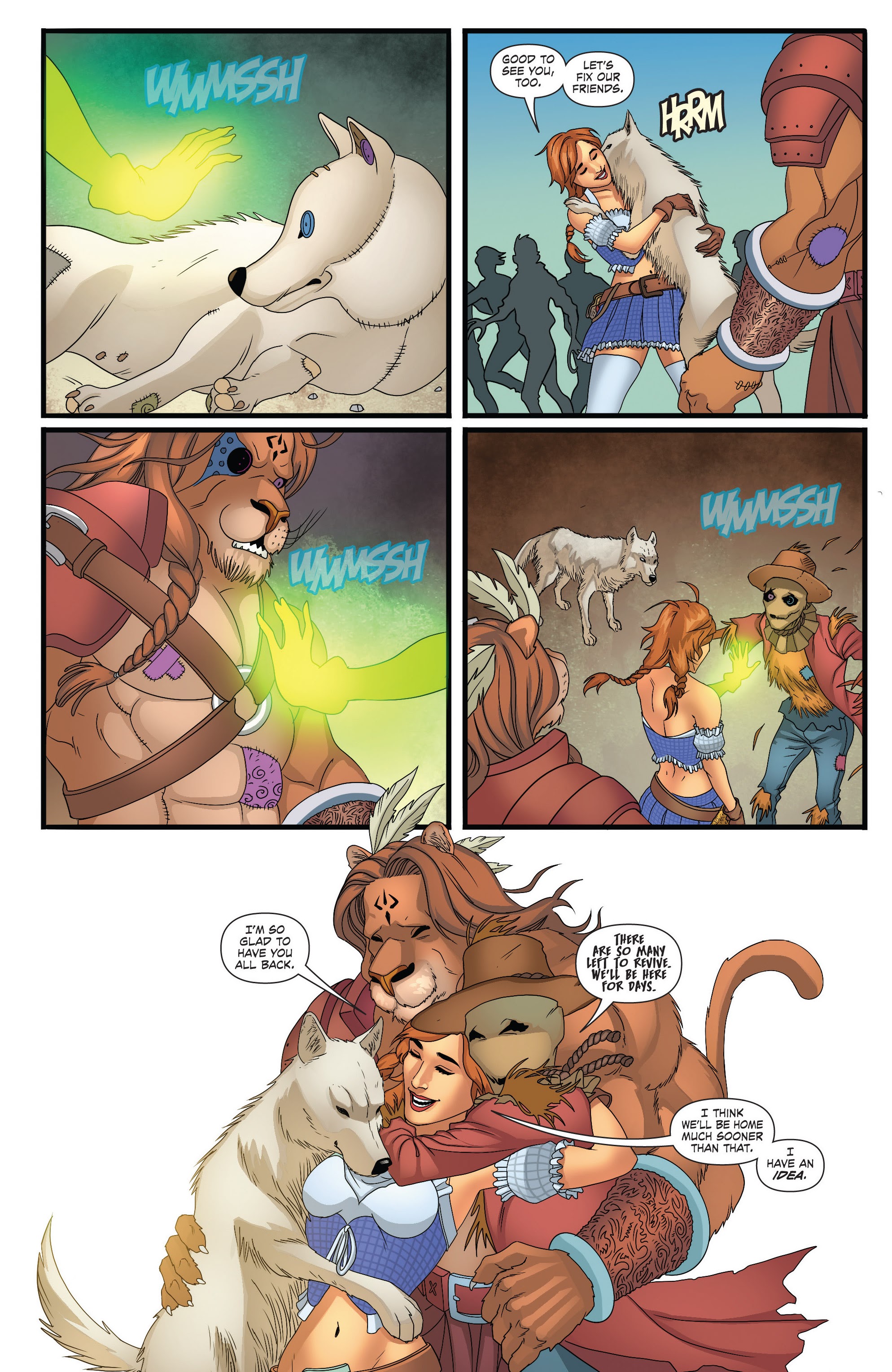 Read online Oz Annual: Patchwork Girl comic -  Issue # Full - 62