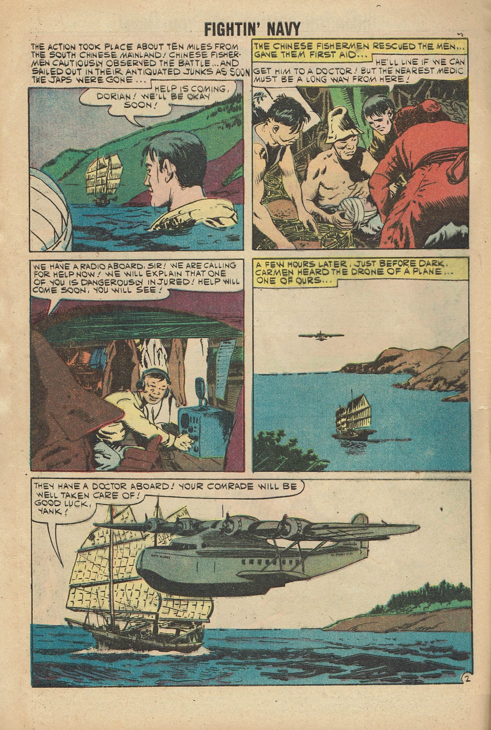 Read online Fightin' Navy comic -  Issue #96 - 4
