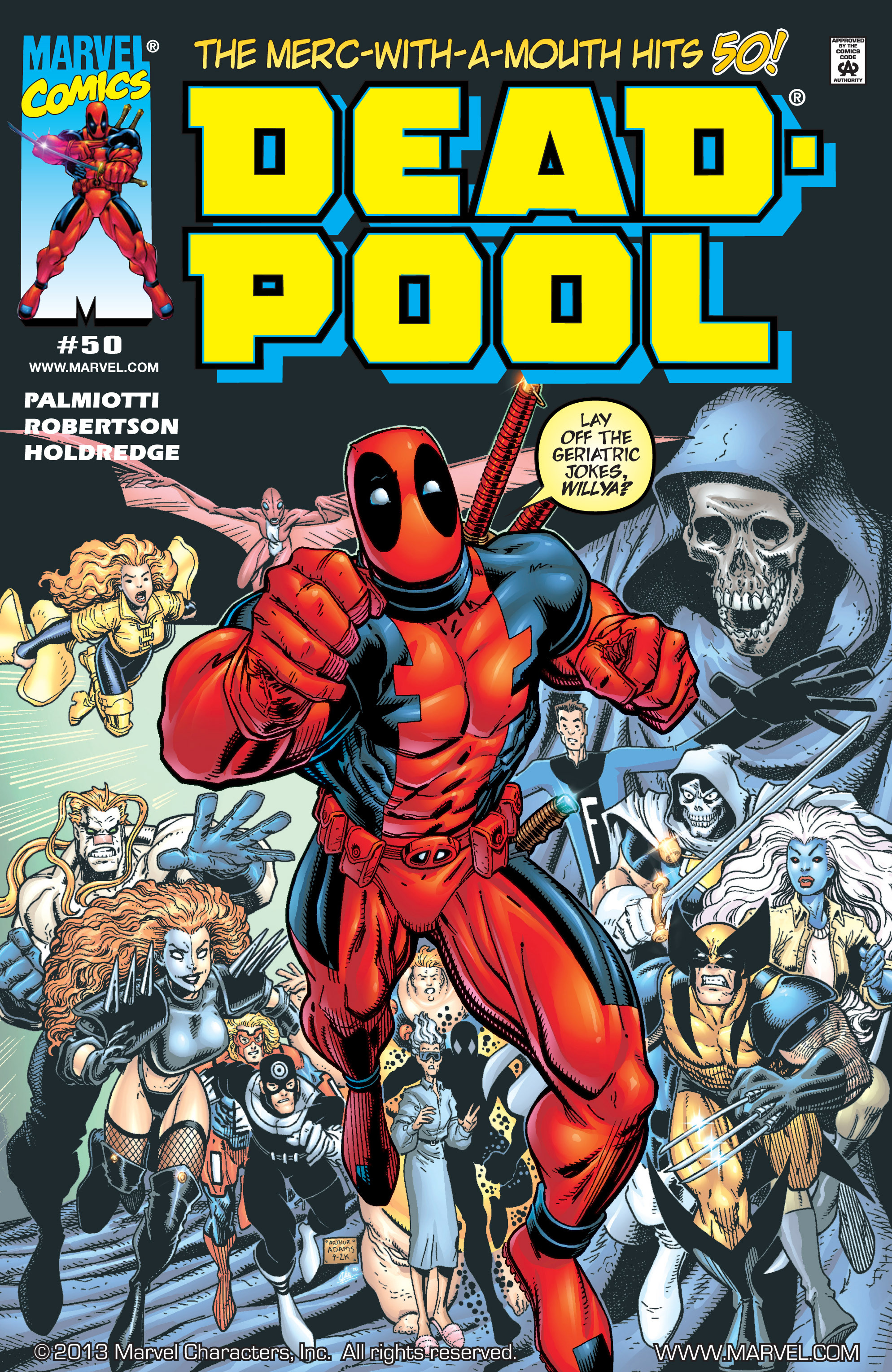 Read online Deadpool (1997) comic -  Issue #50 - 1