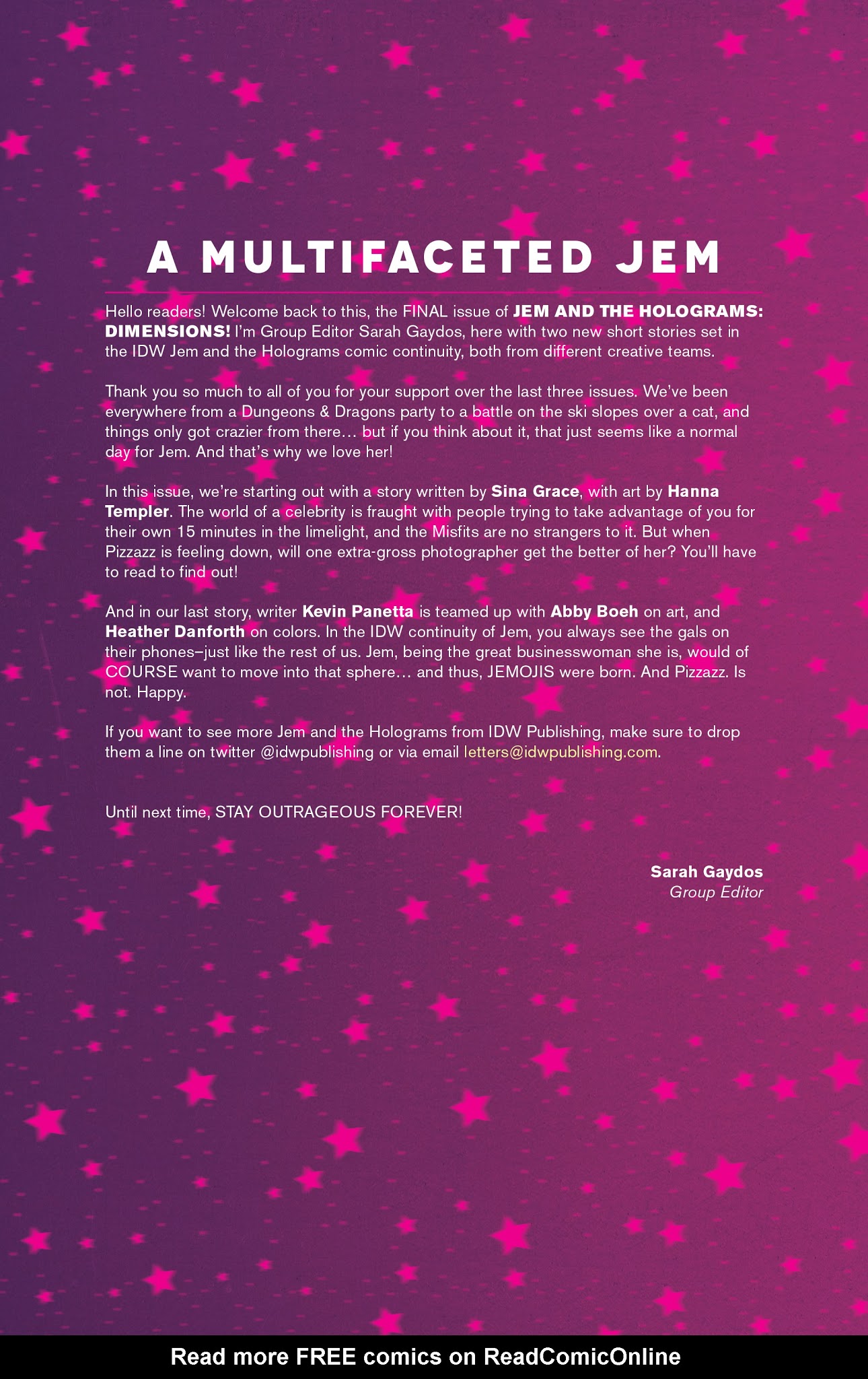 Read online Jem and the Holograms: Dimensions comic -  Issue #4 - 3