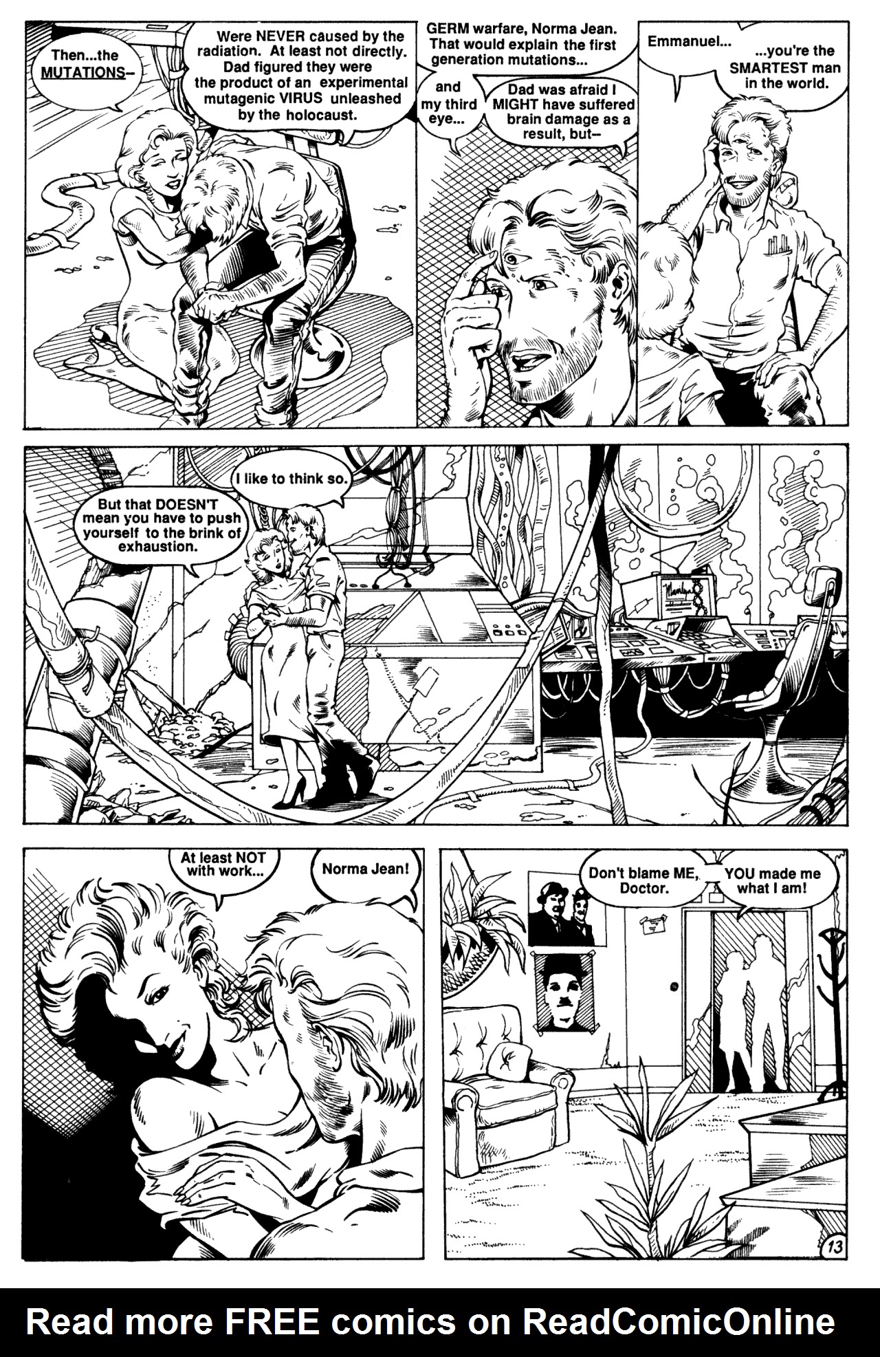 Read online Ex-Mutants (1986) comic -  Issue #8 - 15