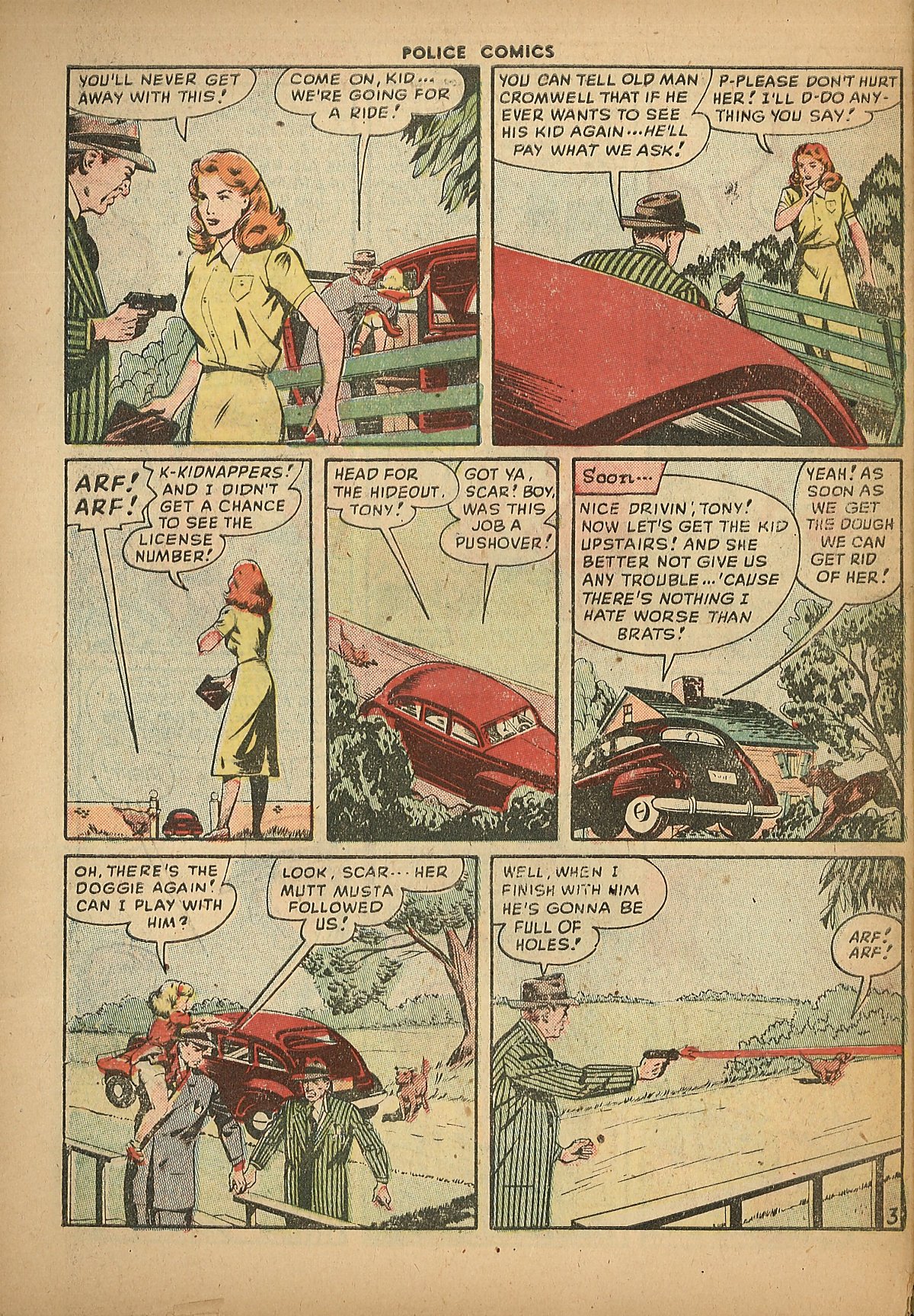 Read online Police Comics comic -  Issue #88 - 44
