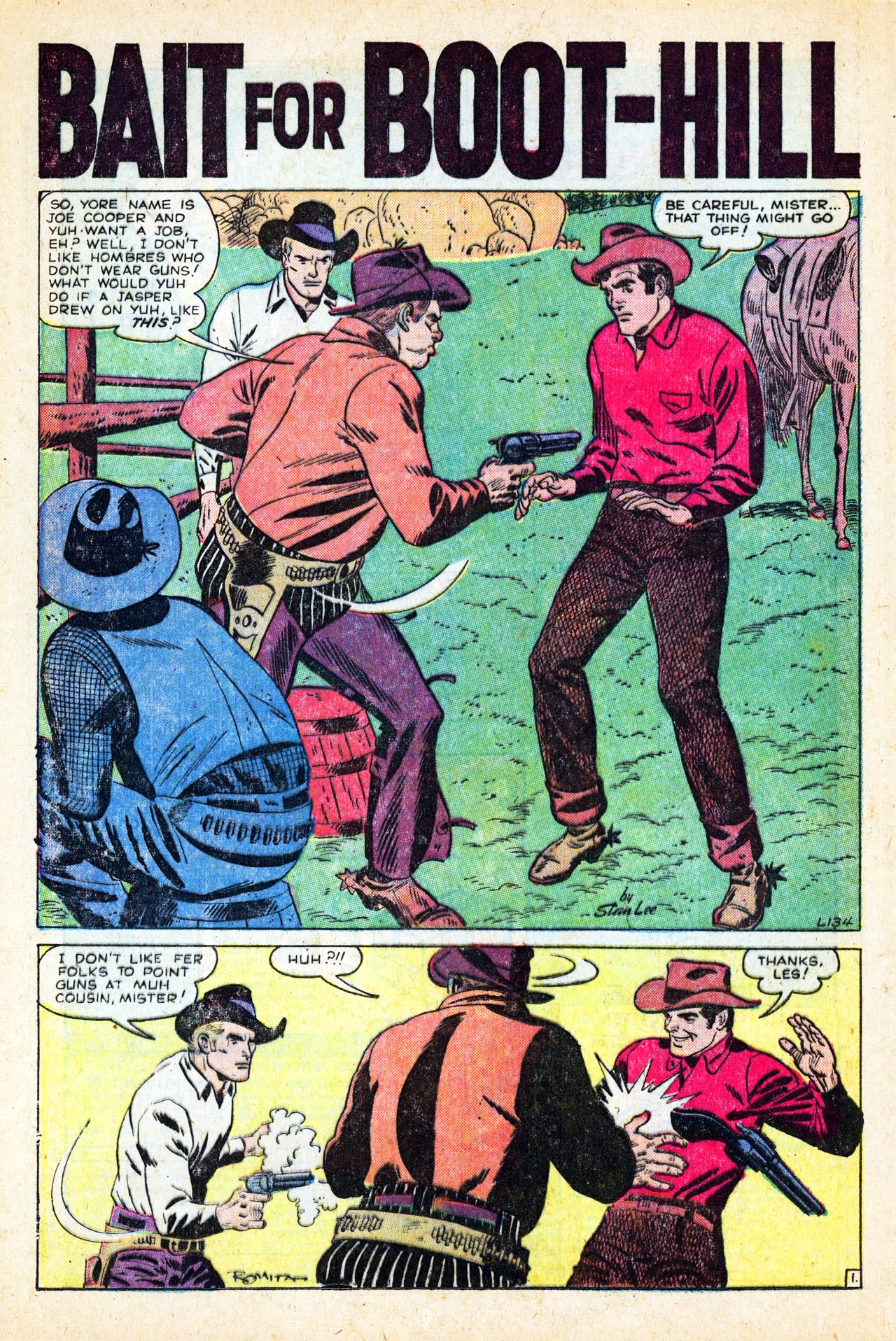 Read online Six-Gun Western comic -  Issue #1 - 12