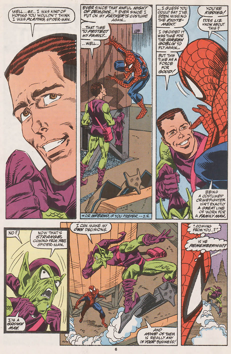 Read online Web of Spider-Man (1985) comic -  Issue #67 - 6