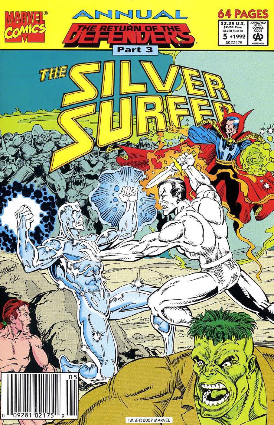 Read online Silver Surfer (1987) comic -  Issue # _Annual 5 - 1