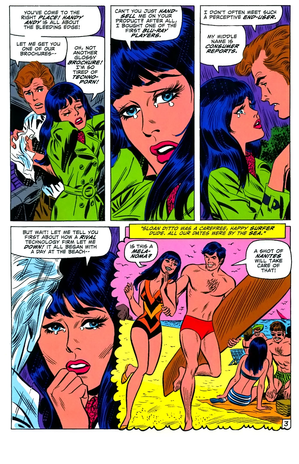 Read online Marvel Romance Redux comic -  Issue # Love is a Four Letter Word - 23