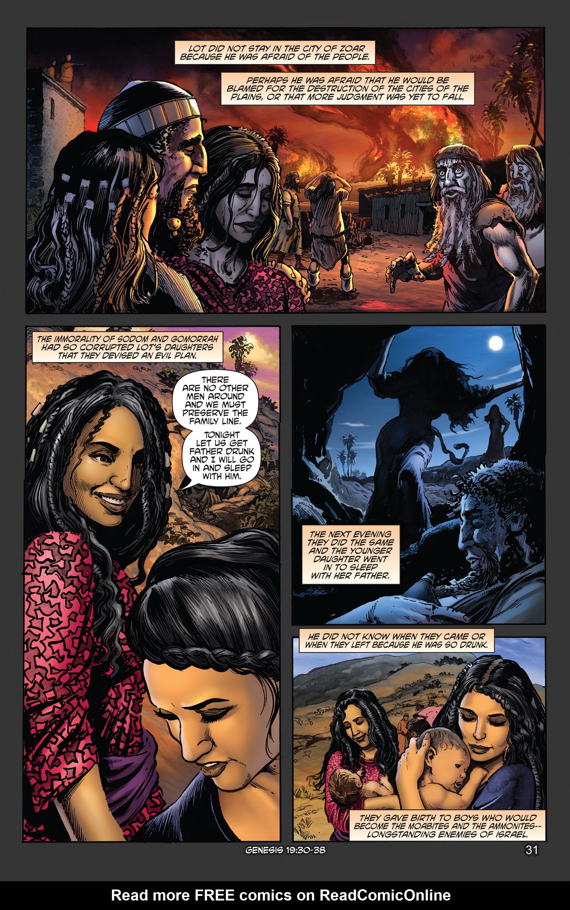 Read online The Kingstone Bible comic -  Issue #2 - 35
