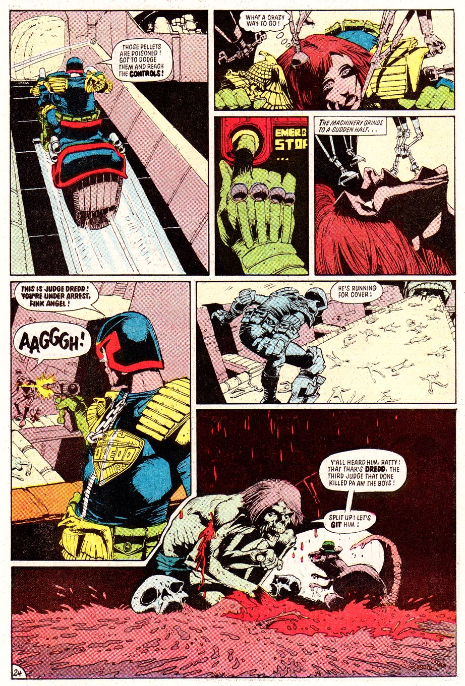 Read online Judge Dredd (1983) comic -  Issue #16 - 24