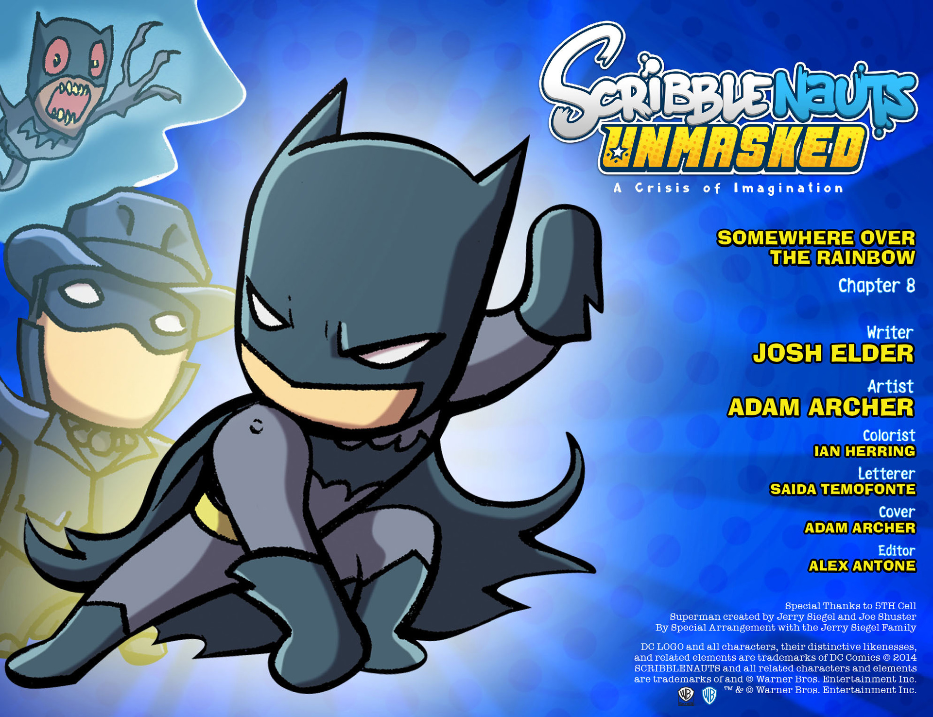 Read online Scribblenauts Unmasked: A Crisis of Imagination comic -  Issue #8 - 2