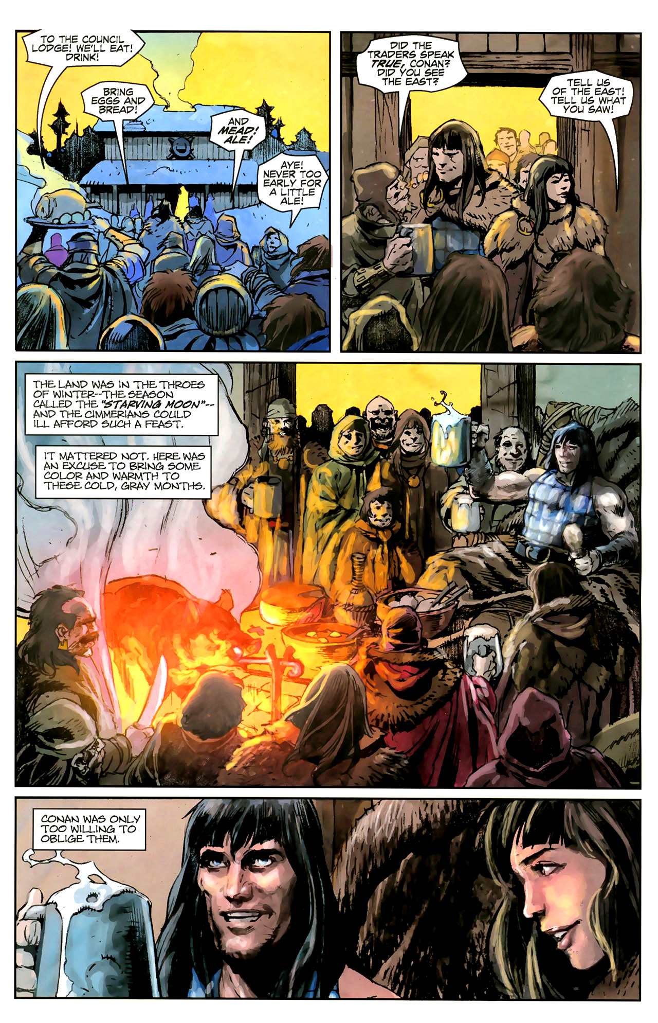 Read online Conan The Cimmerian comic -  Issue #6 - 10