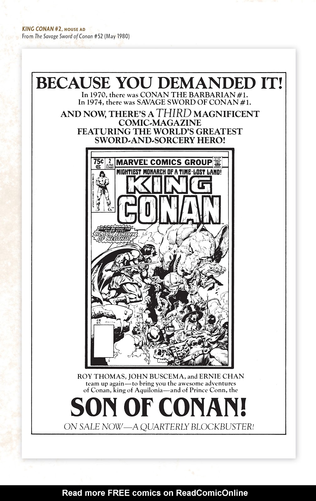 Conan the King: The Original Marvel Years Omnibus issue TPB (Part 8) - Page 54