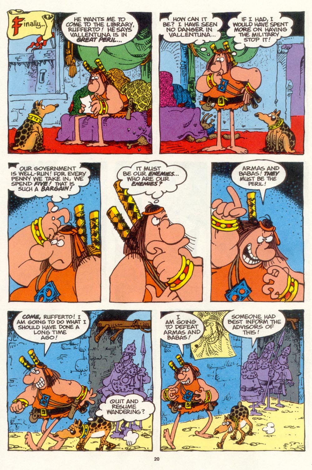 Read online Sergio Aragonés Groo the Wanderer comic -  Issue #109 - 22