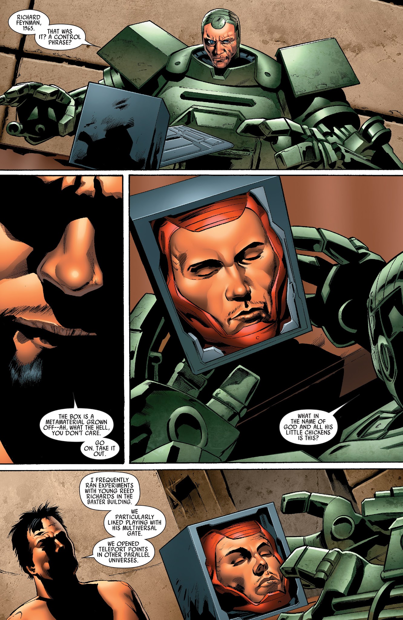 Read online Ultimate Armor Wars comic -  Issue #4 - 21