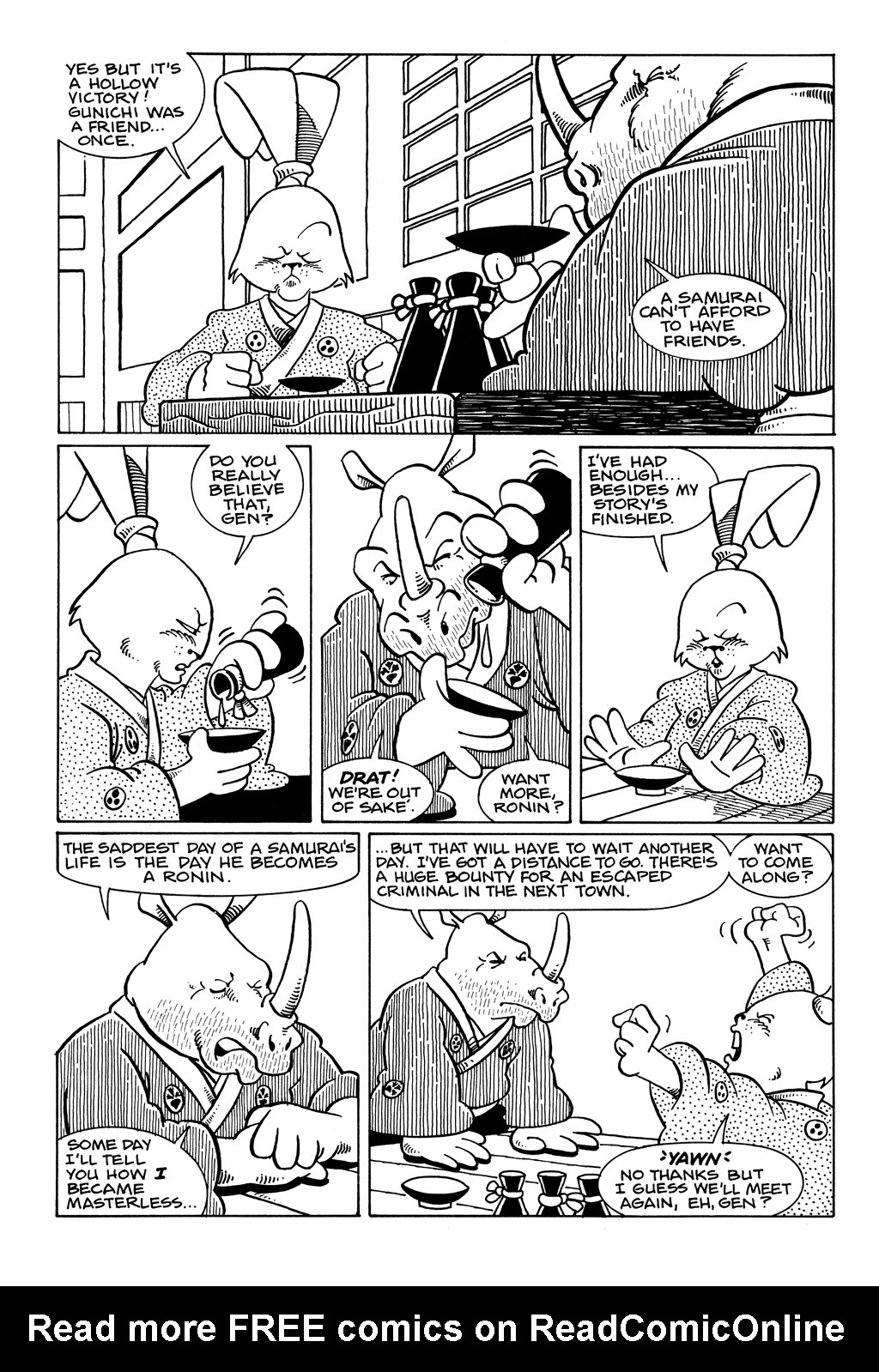 Read online Usagi Yojimbo (1987) comic -  Issue #4 - 21