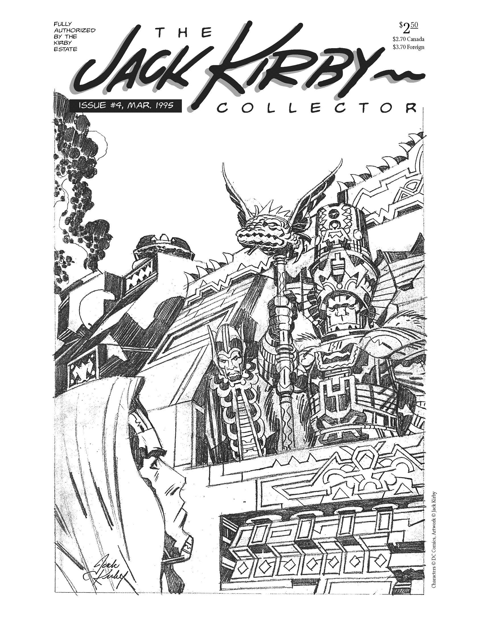 Read online The Jack Kirby Collector comic -  Issue #4 - 1