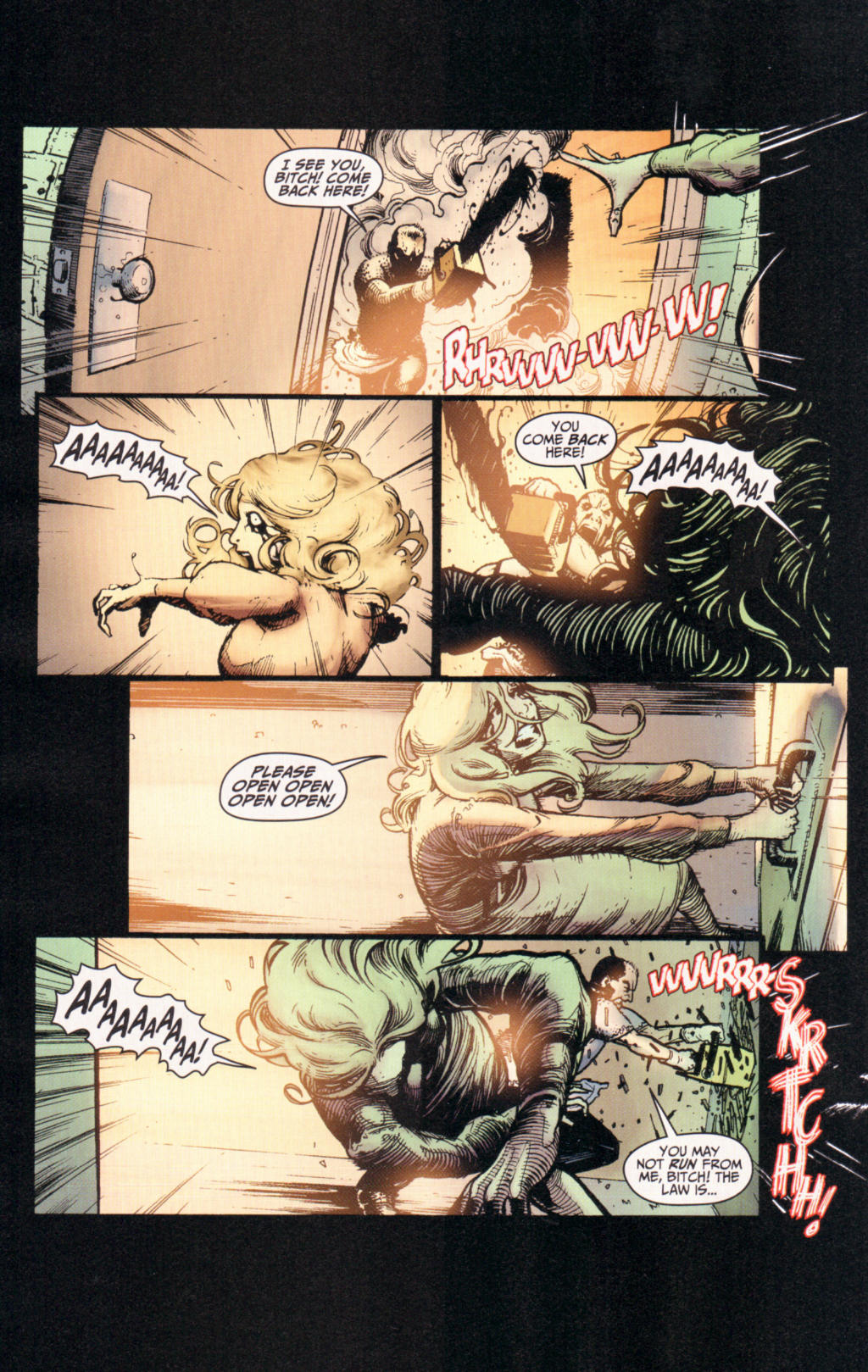 Read online The Texas Chainsaw Massacre (2007) comic -  Issue #4 - 6