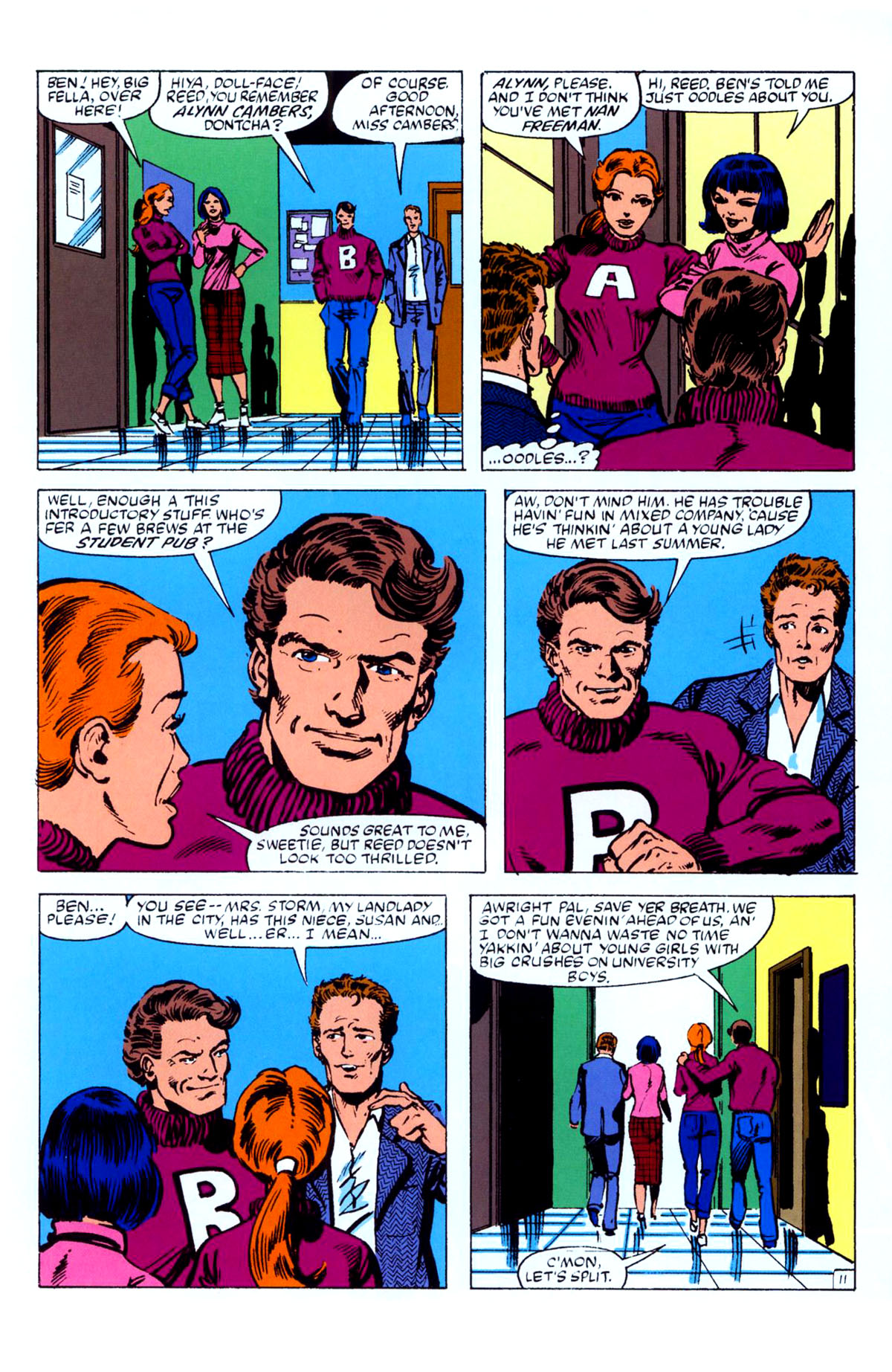 Read online Fantastic Four Visionaries: John Byrne comic -  Issue # TPB 3 - 172