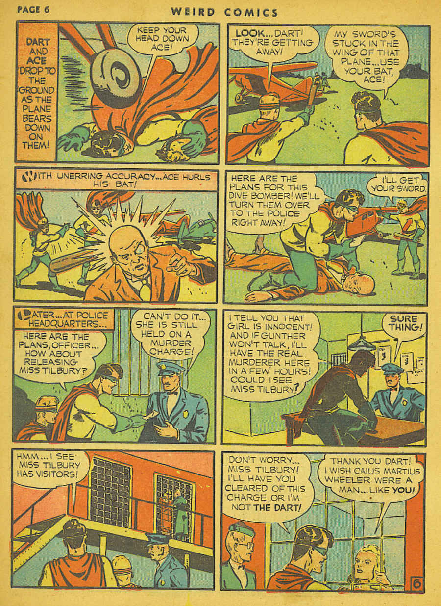 Read online Weird Comics comic -  Issue #9 - 7