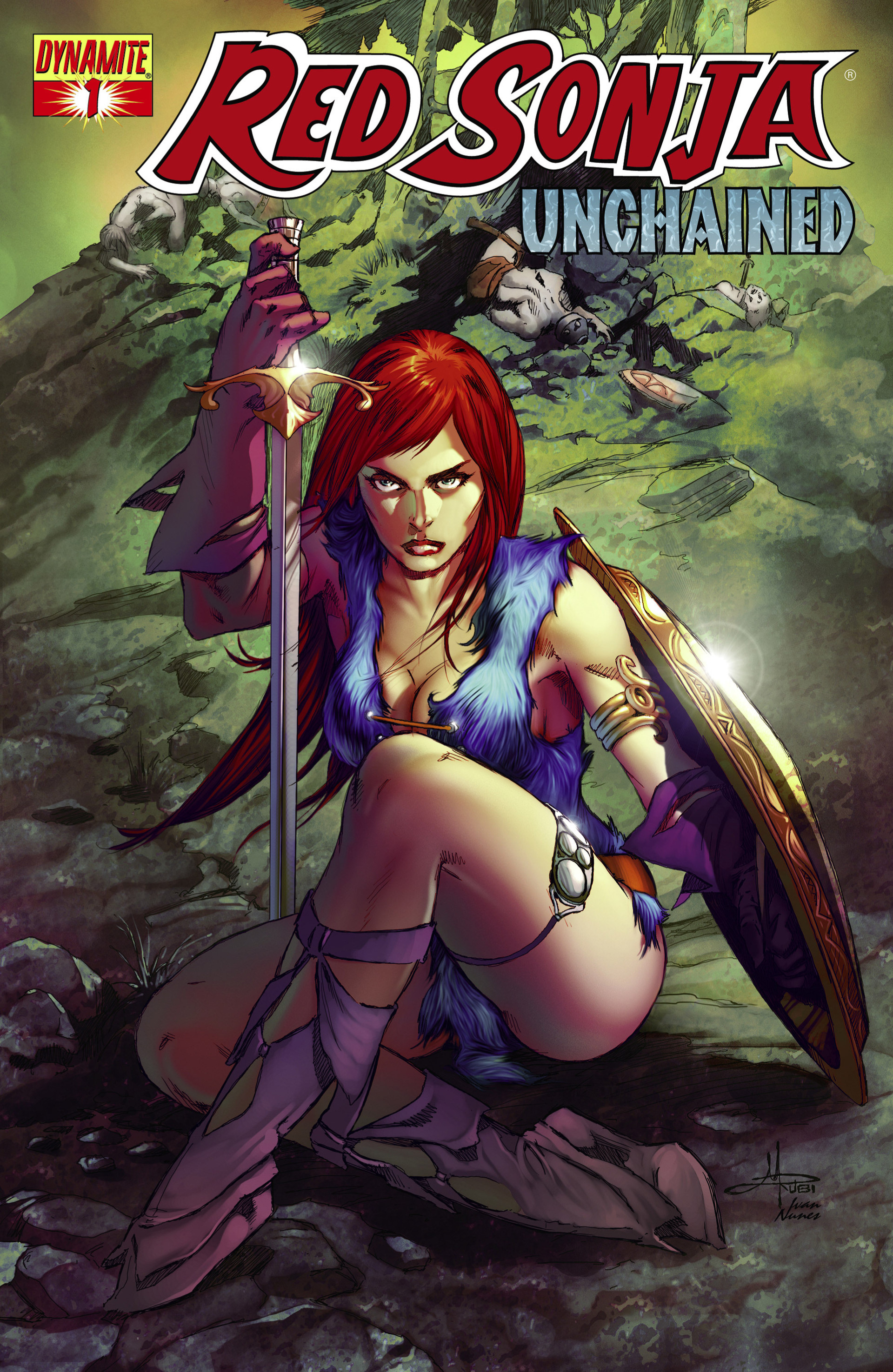 Read online Red Sonja: Unchained comic -  Issue #1 - 1