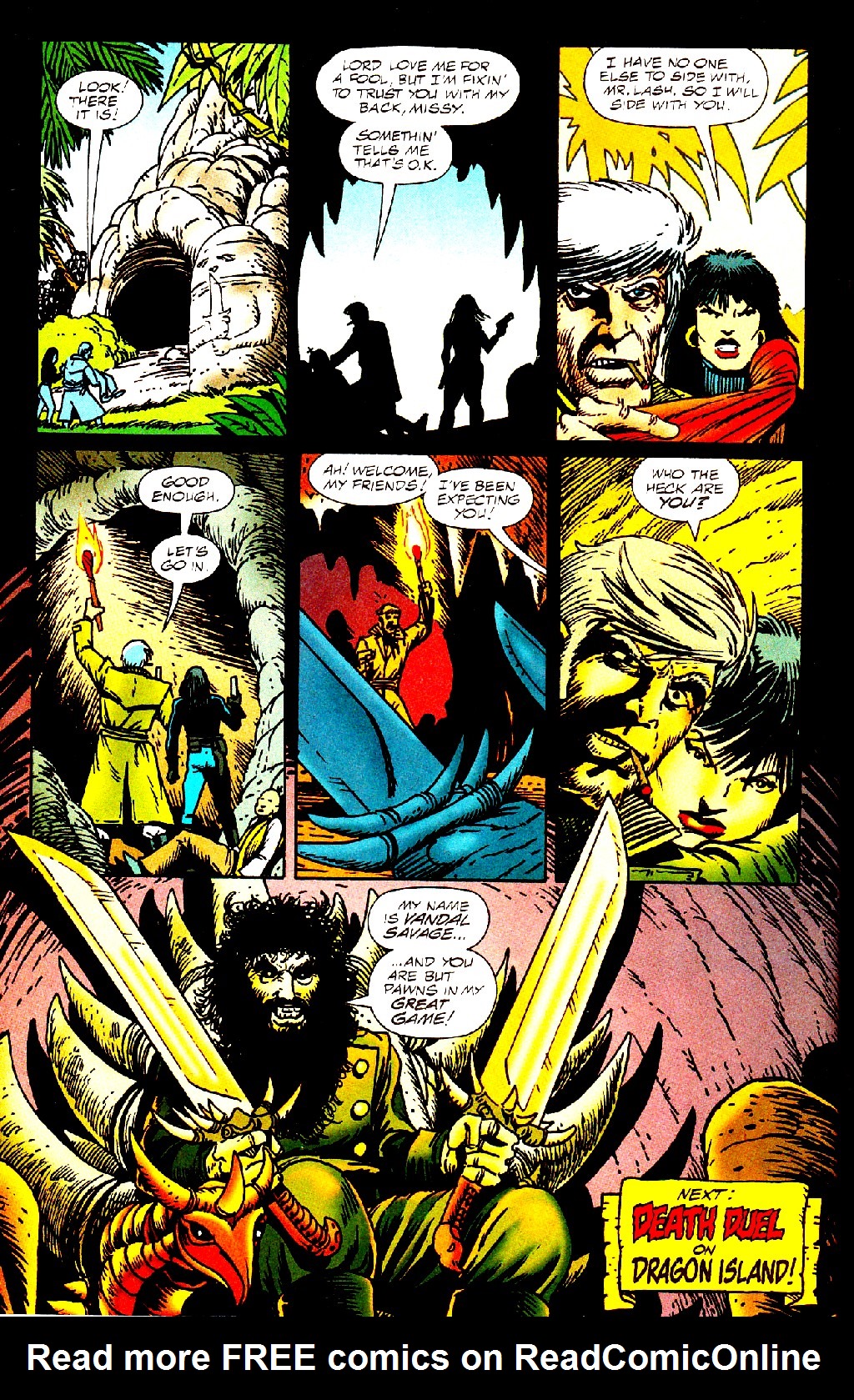 Read online Guns of the Dragon comic -  Issue #3 - 23