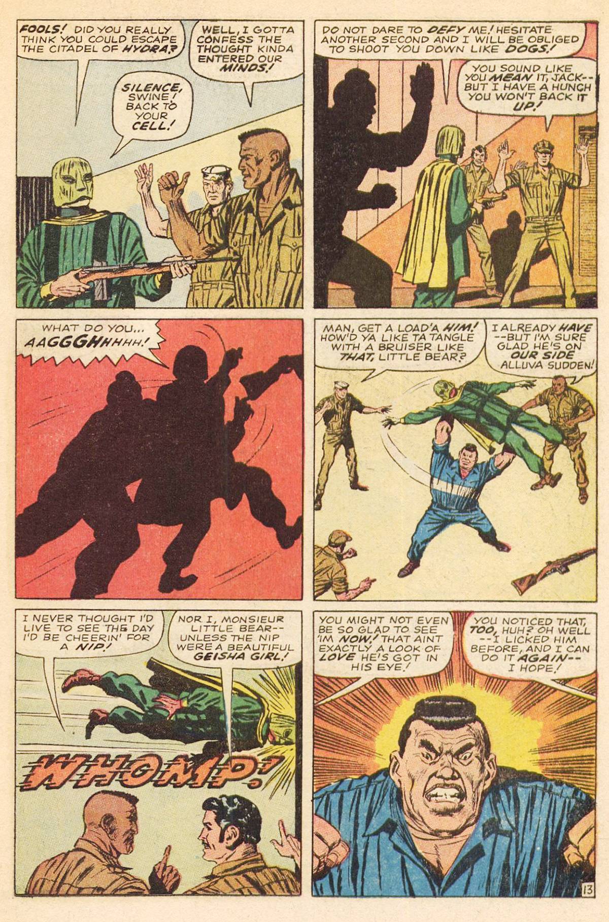 Read online Captain Savage and his Leatherneck Raiders comic -  Issue #3 - 19