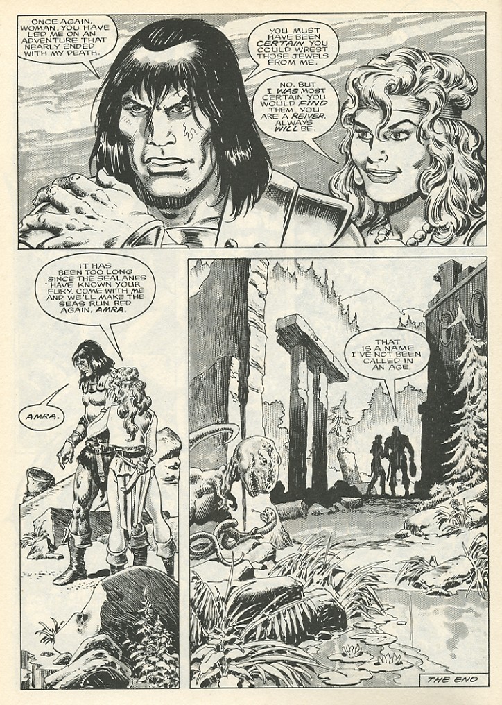 Read online The Savage Sword Of Conan comic -  Issue #138 - 56